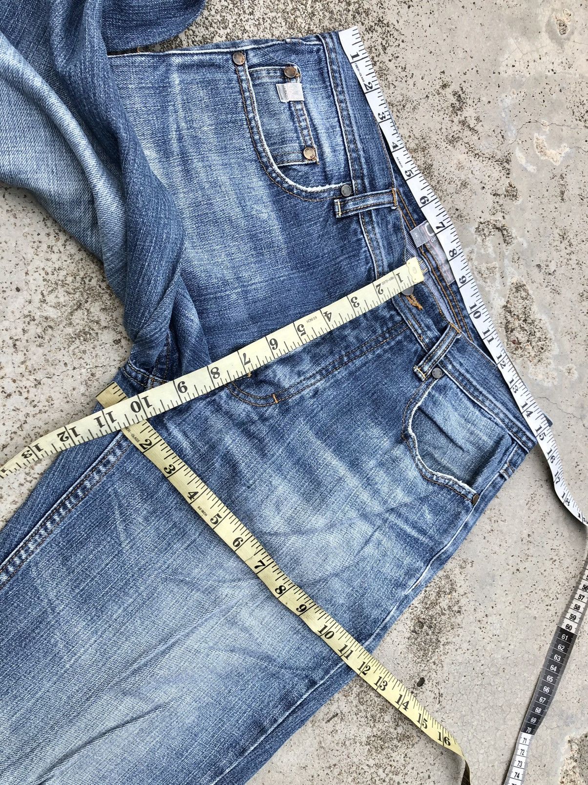 Hypebeast FLARED WASHED BLUE JEANS BY JAG DENIM Size US 30 / EU 46 - 7 Thumbnail