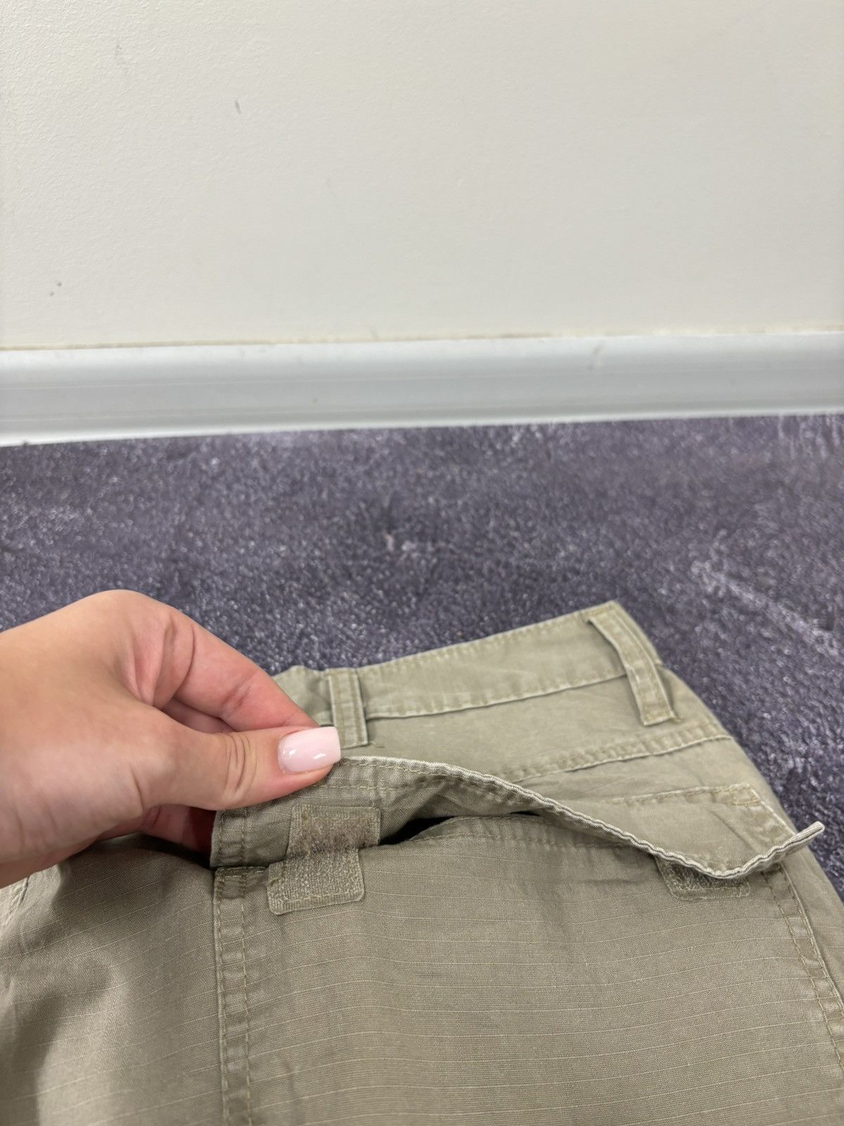 Vintage Vintage Wrangler USA Zip Pocket Hype Baggy Cargo Shorts Size US 36 / EU 52 - 13 Thumbnail