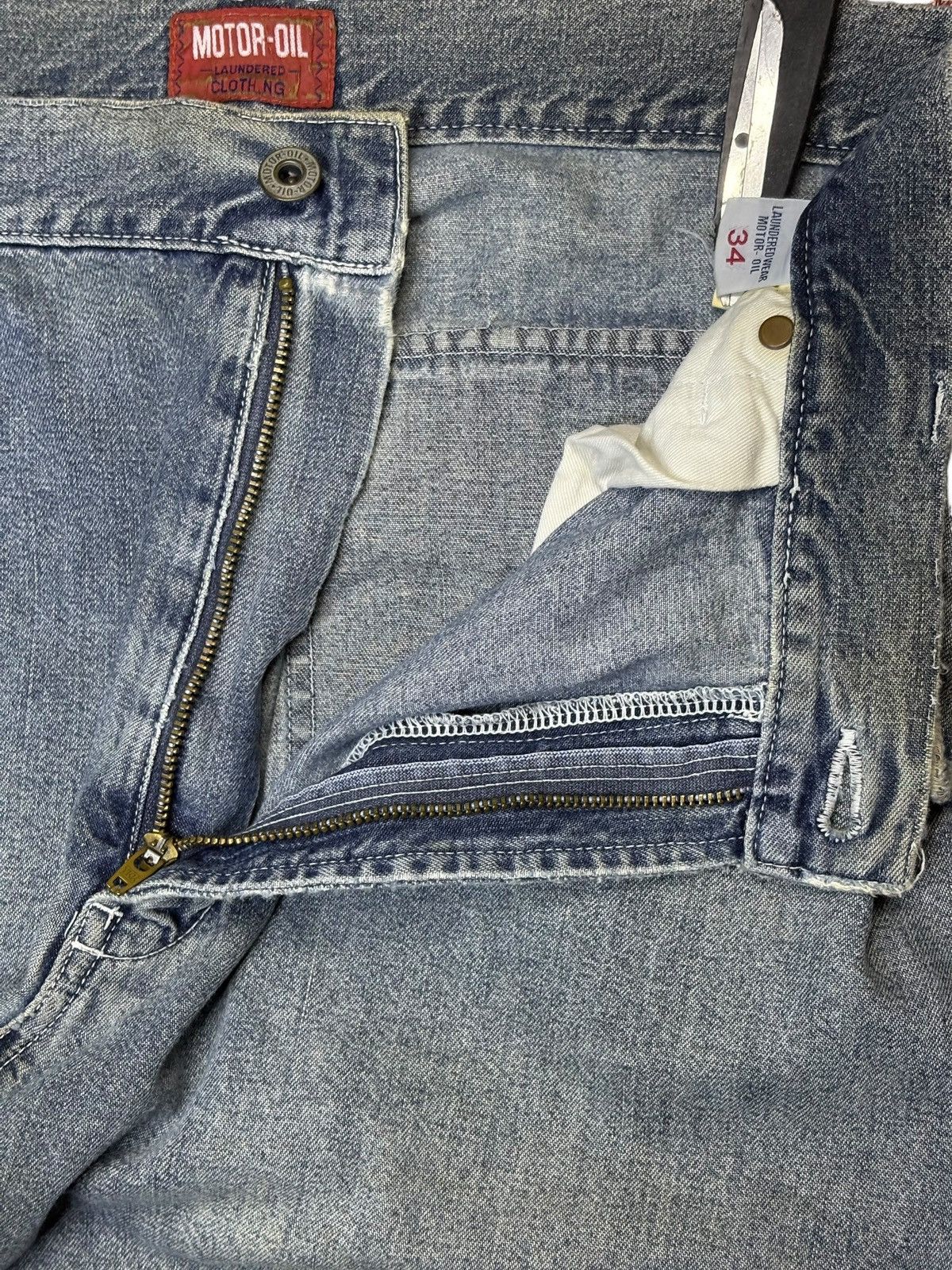 Japanese Brand Vintage Japanese Brand Mud Wash Baggy Jeans Size US 33 - 9 Thumbnail