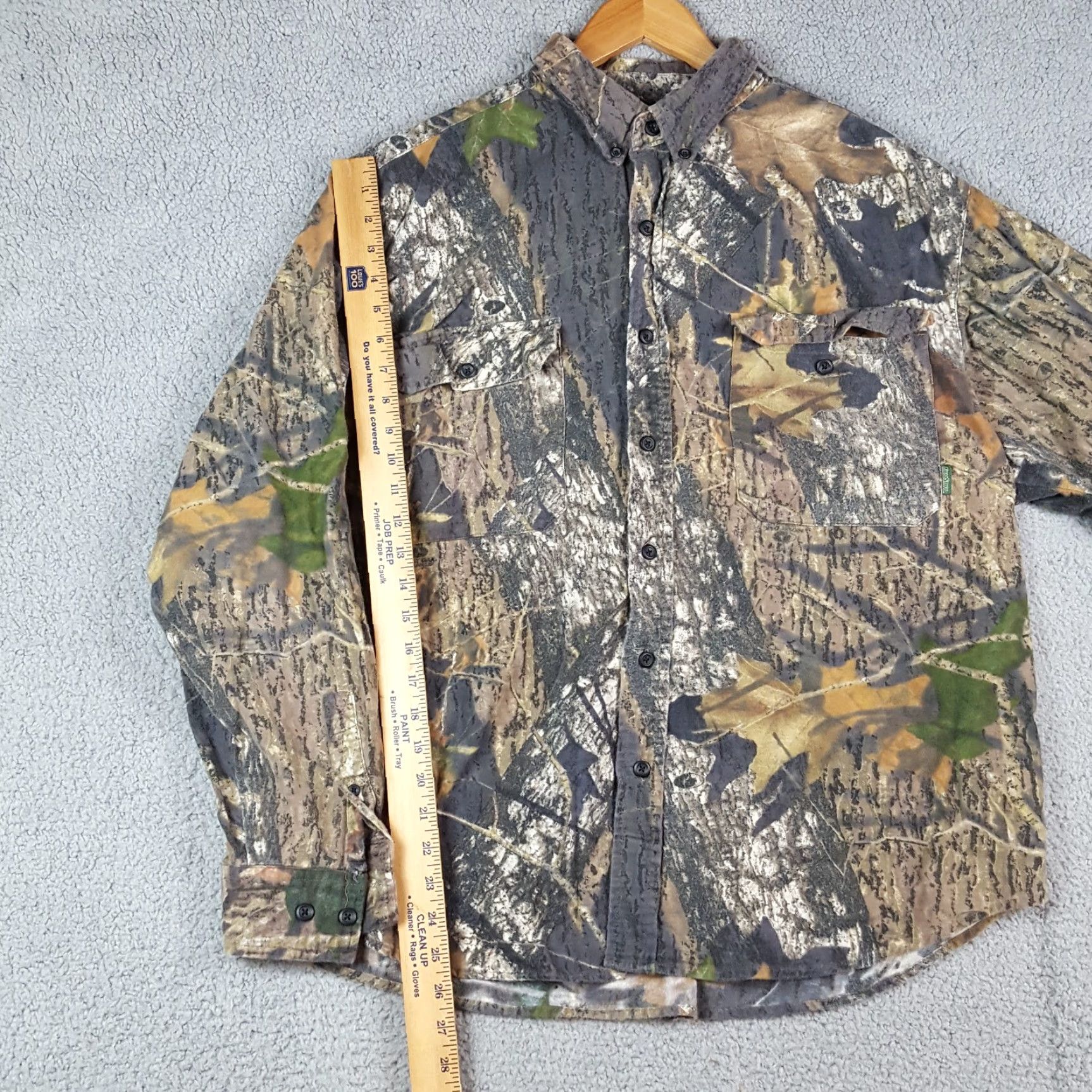 Vintage VINTAGE Field Staff Camouflage Shirt Men's XL Long Sleeve Casual Hunting 90s 00s Y2K Size US XL / EU 56 / 4 - 7 Thumbnail