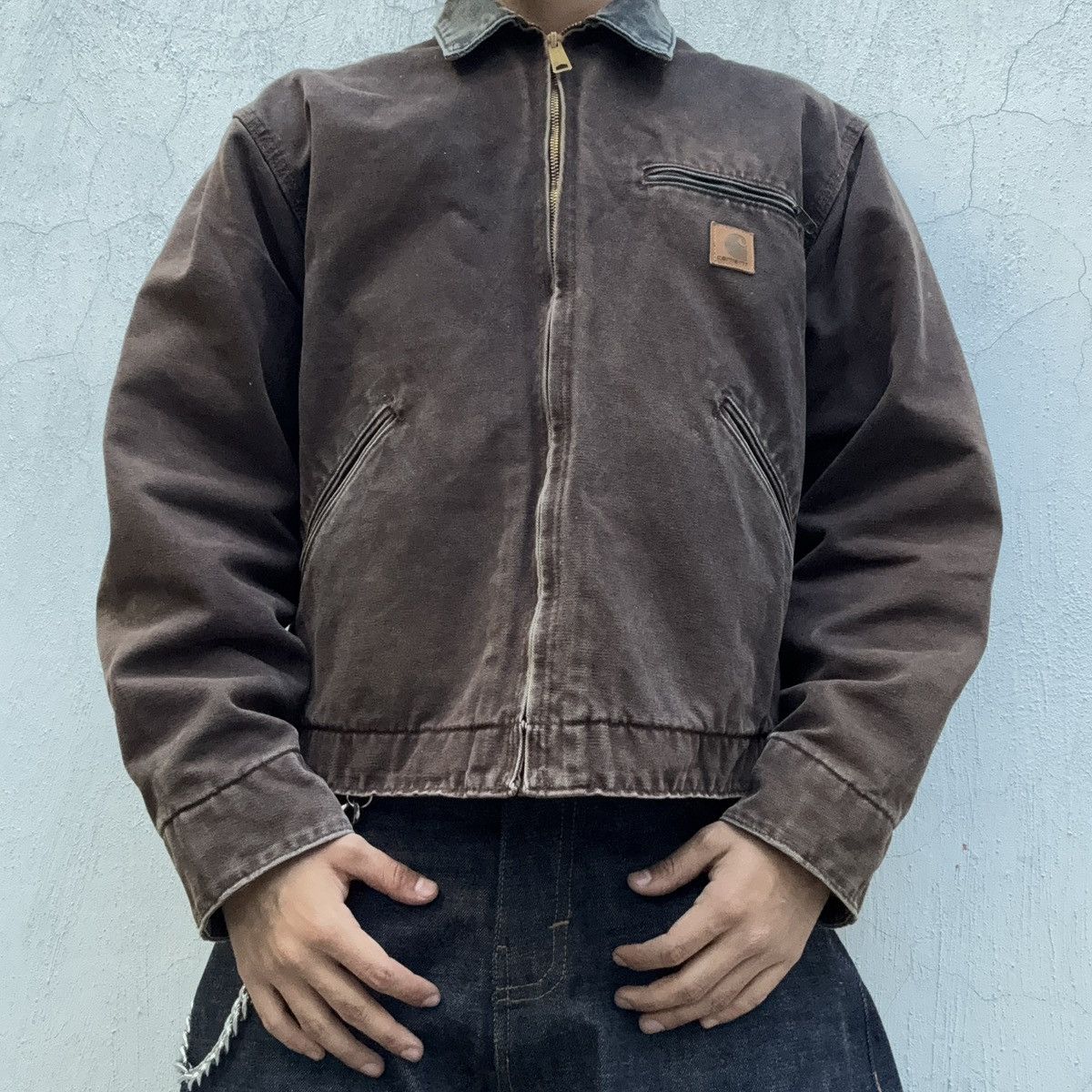 Carhartt 📦 SOLD 📦 Carhartt Detroit Jacket J97 DKB Size US L / EU 52-54 / 3 - 3 Thumbnail