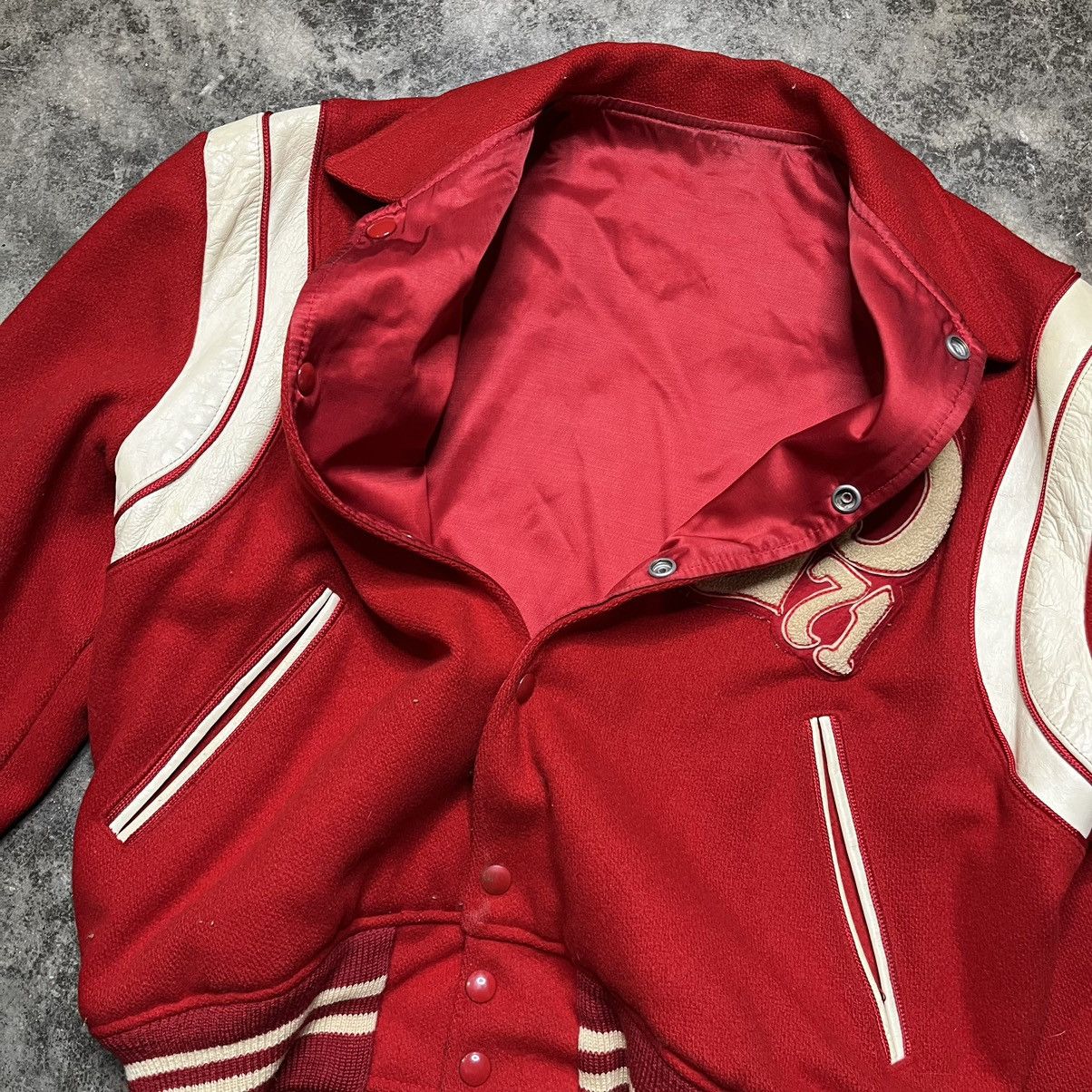 Vintage vintage 70s princeton ivy league varsity letterman jacket Size US L / EU 52-54 / 3 - 10 Thumbnail