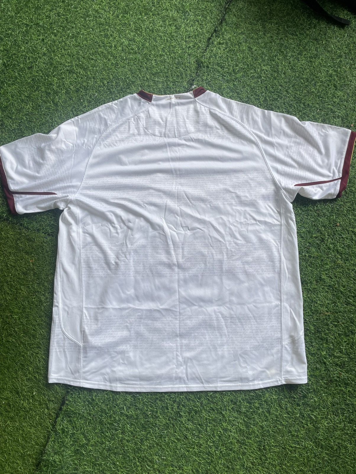 Nike Nike Arsenal Fly Emirates Away Jersey White XXL 2007-08 Size US XXL / EU 58 / 5 - 2 Thumbnail