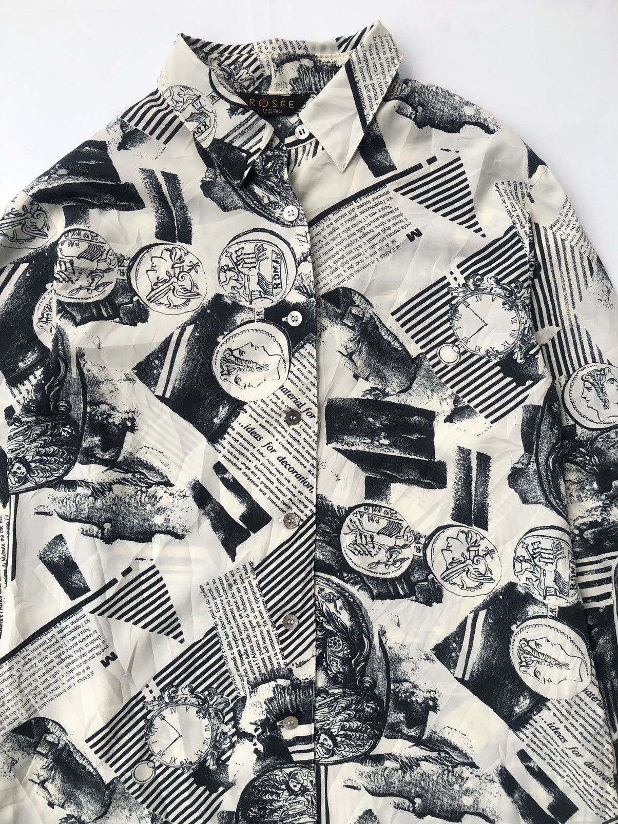 If Six Was Nine Japanese All Over Print Button up rosse Tshirt LGB Style Size US L / EU 52-54 / 3 - 4 Thumbnail