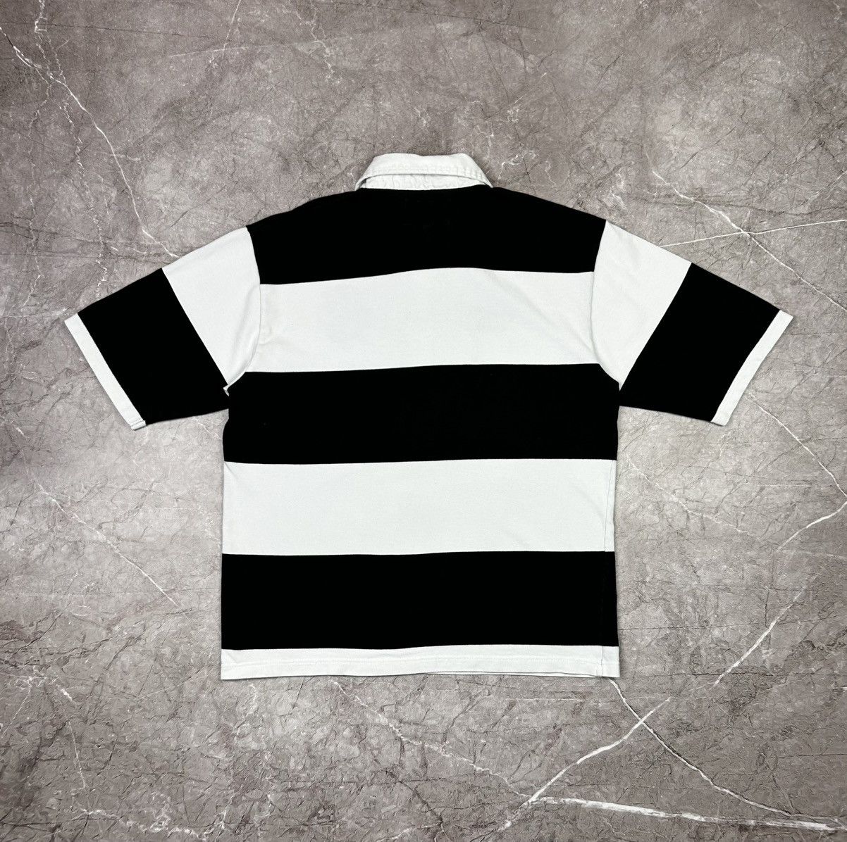 Cotton Traders × Vintage Vintage Cotton Traders Gartmore Shorts Sleeve Polo Rugby Size US L / EU 52-54 / 3 - 2 Thumbnail