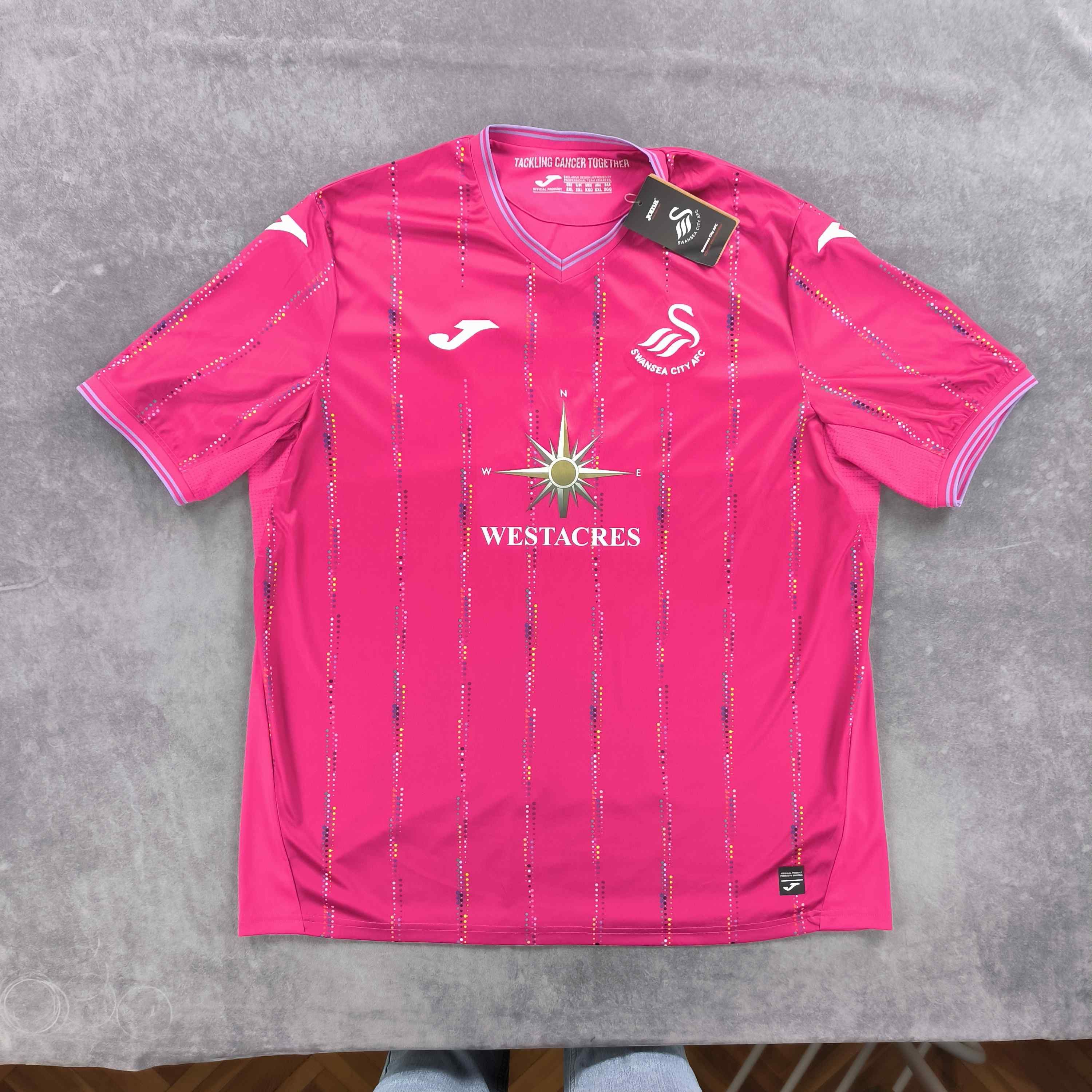 NEW Swansea City 2023-24 Joma third football jersey size XXL