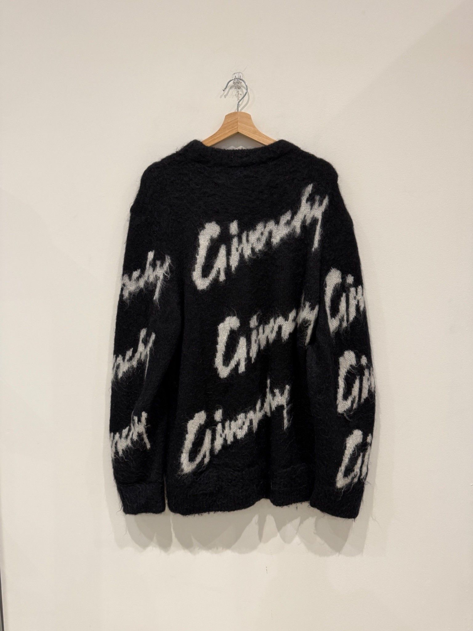 Givenchy Givenchy Mohair and Wool Intarsia Sweater Size US XL / EU 56 / 4 - 3 Thumbnail