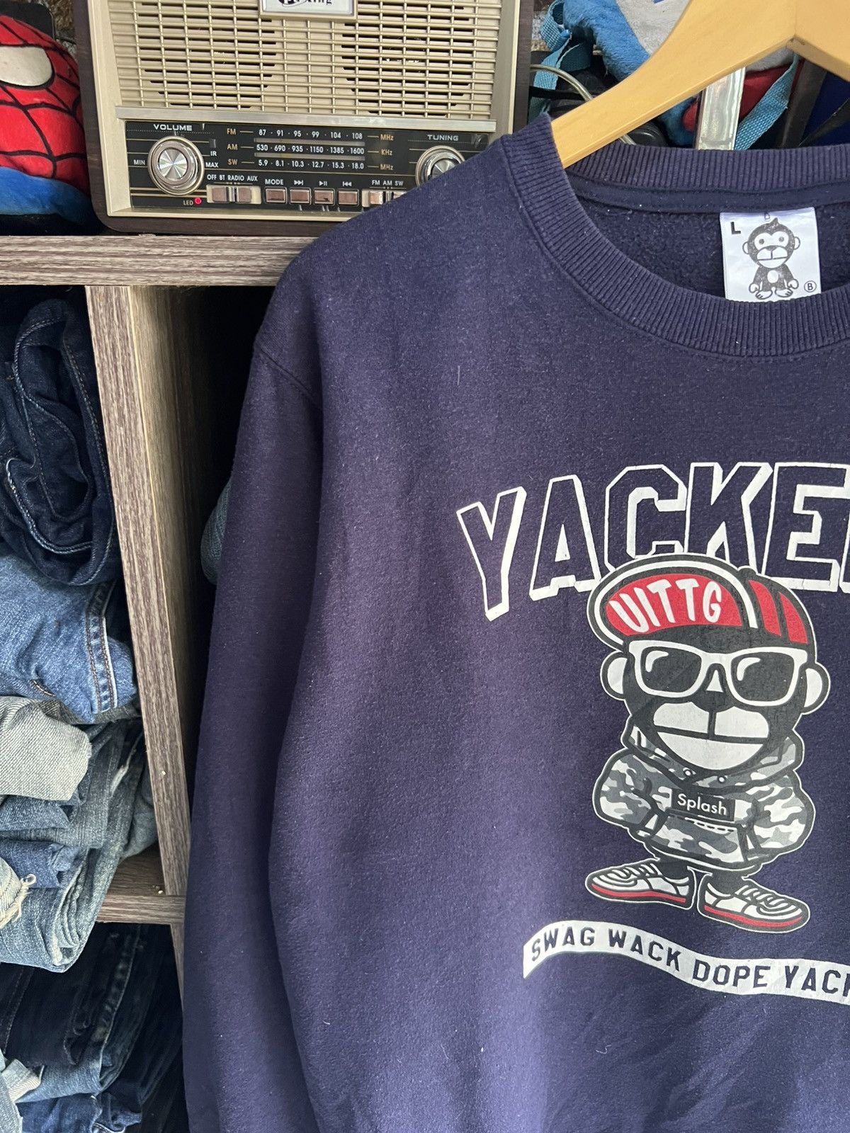 Cartoon Network 🔥UITTG Baby Yackers Crewneck Sweatshirt Size US M / EU 48-50 / 2 - 4 Thumbnail