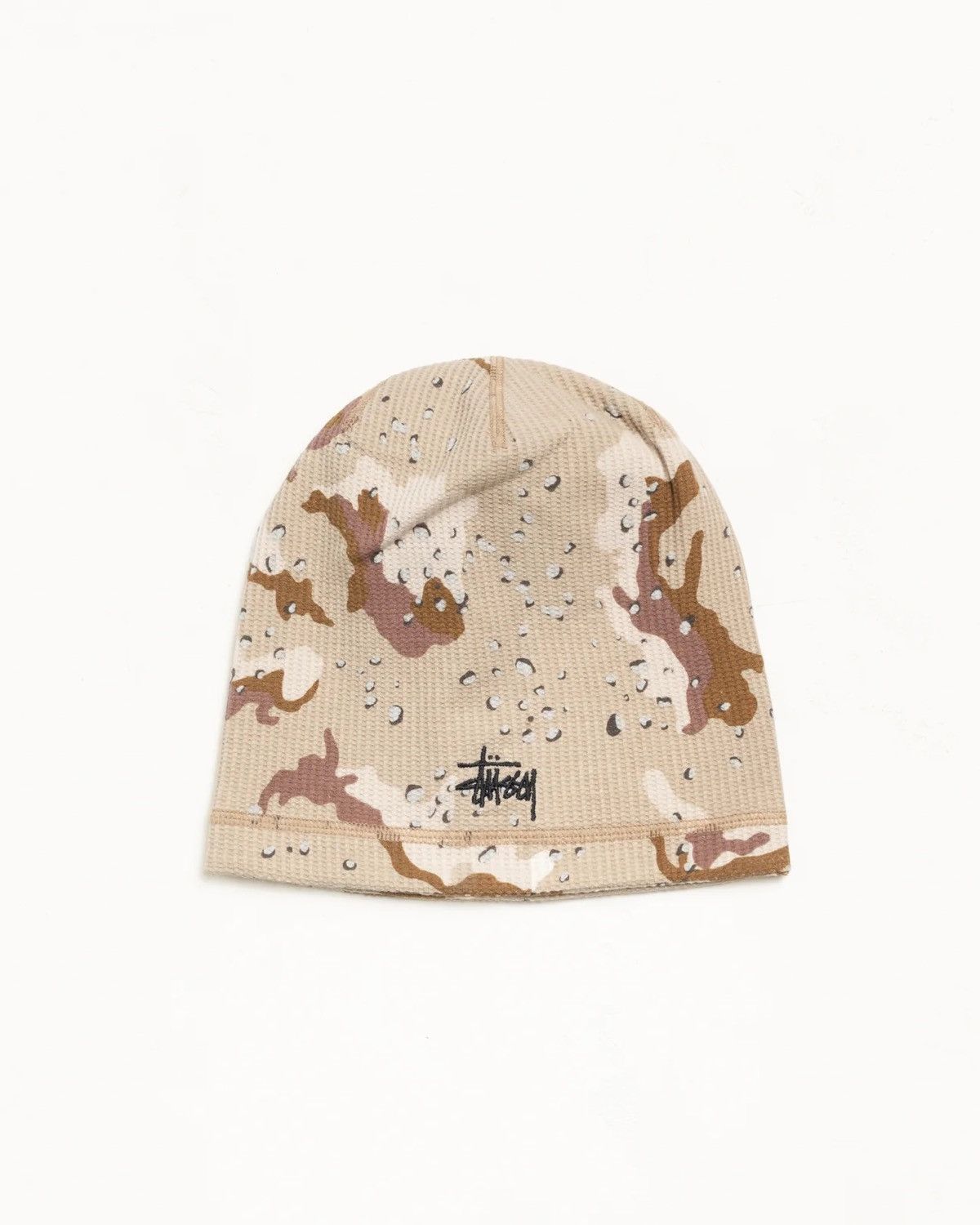 Stussy Waffle Skullcap Thermal Beanie Camo Brand New
