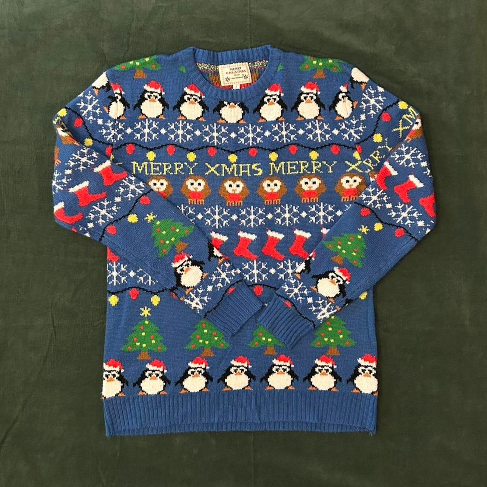 Other Y2k knitted penguin sweater Size US S / EU 44-46 / 1 - 1 Thumbnail