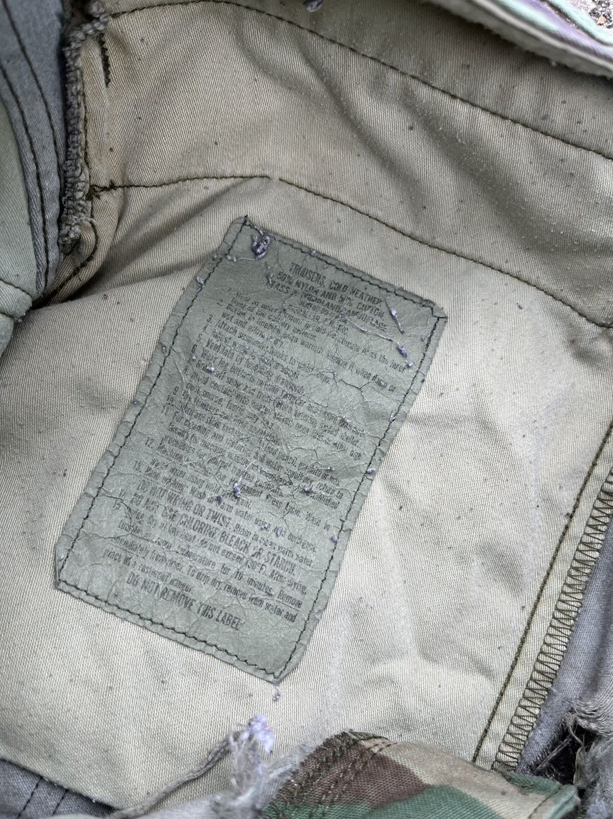 Vintage Vintage M65 Military Camo Cargo Pant Size US 36 / EU 52 - 13 Thumbnail