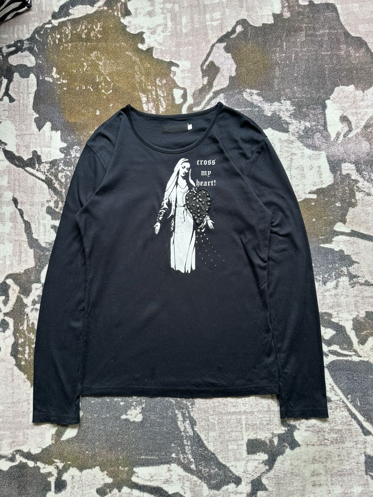L7 Real Hip SS09 L7 Real Hip '' Cross my heart '' black long sleeve Size US S / EU 44-46 / 1 - 1 Thumbnail