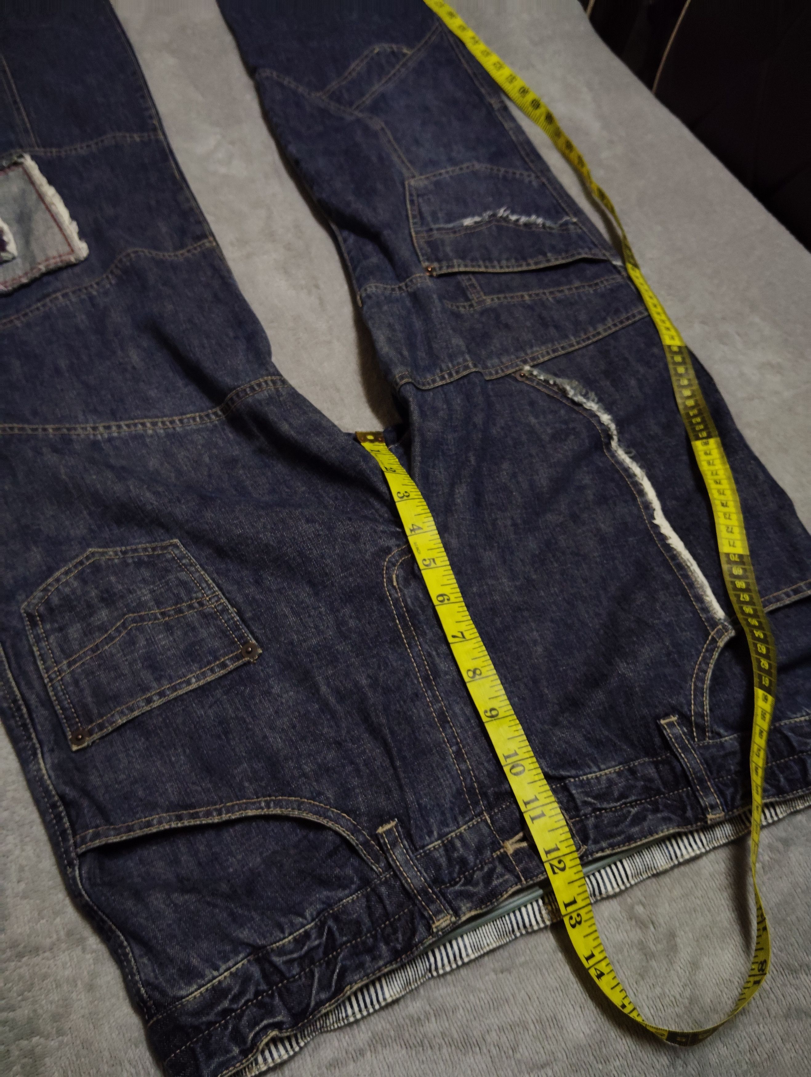 Designer × Japanese Brand VINTAGE DRUG STORES DENIM PANT Size US 32 / EU 48 - 10 Thumbnail
