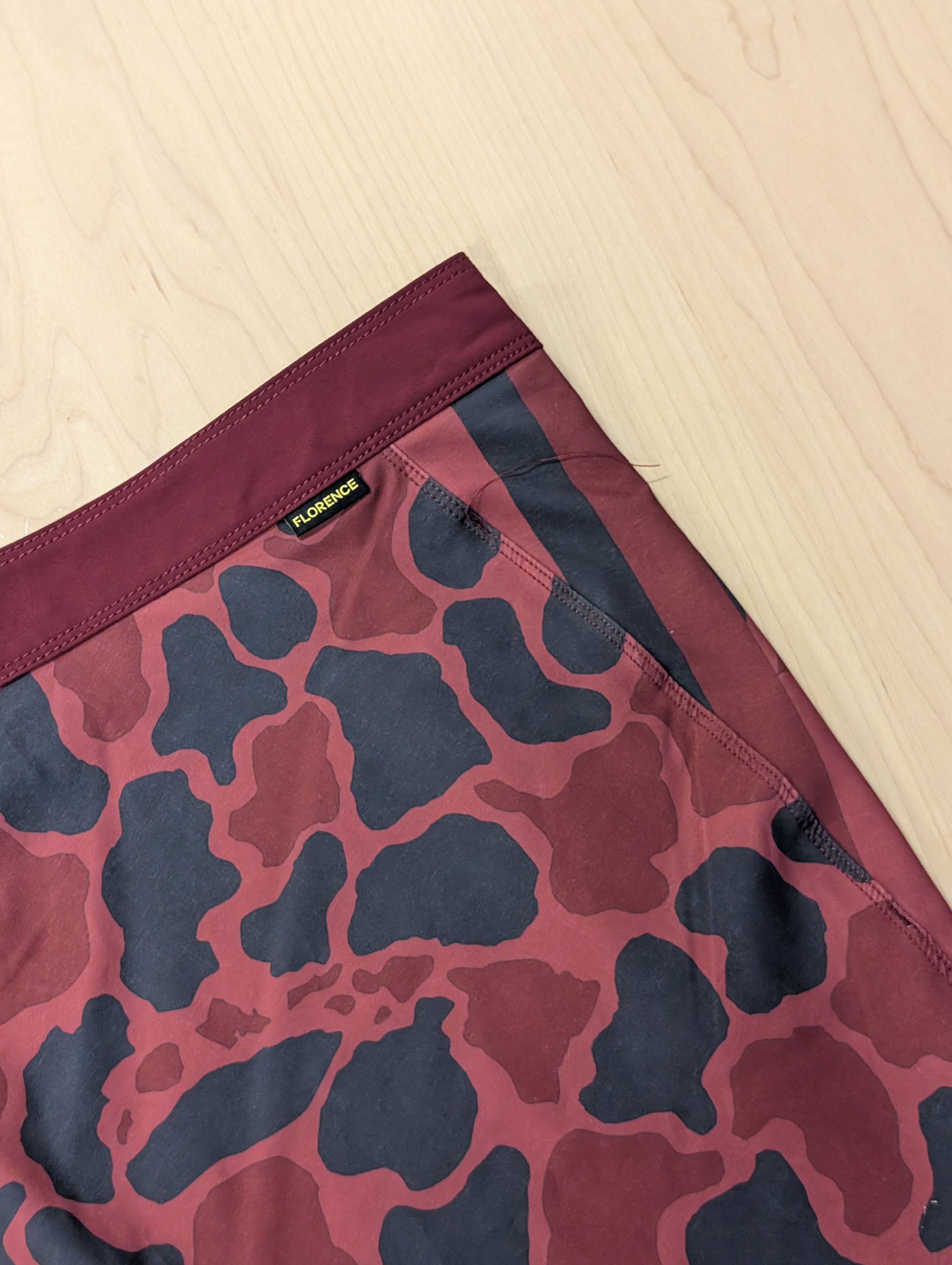 Other Florence Marine x Spotted Standard Elastic Short Red Size US 44 / EU 60 - 9 Thumbnail