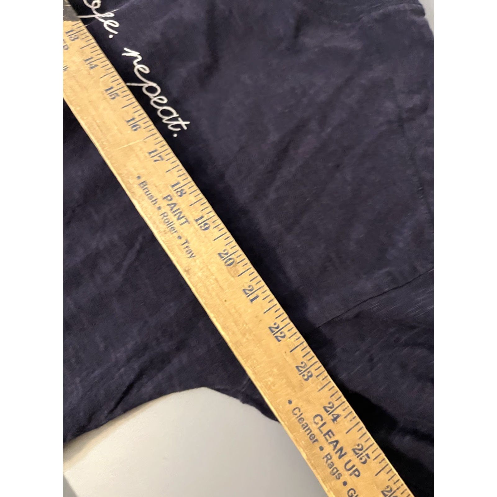 Gap Eat Sleep Coffee Repeat Long Sleeve Shirt Women’s M Blue Size M / US 6-8 / IT 42-44 - 5 Thumbnail