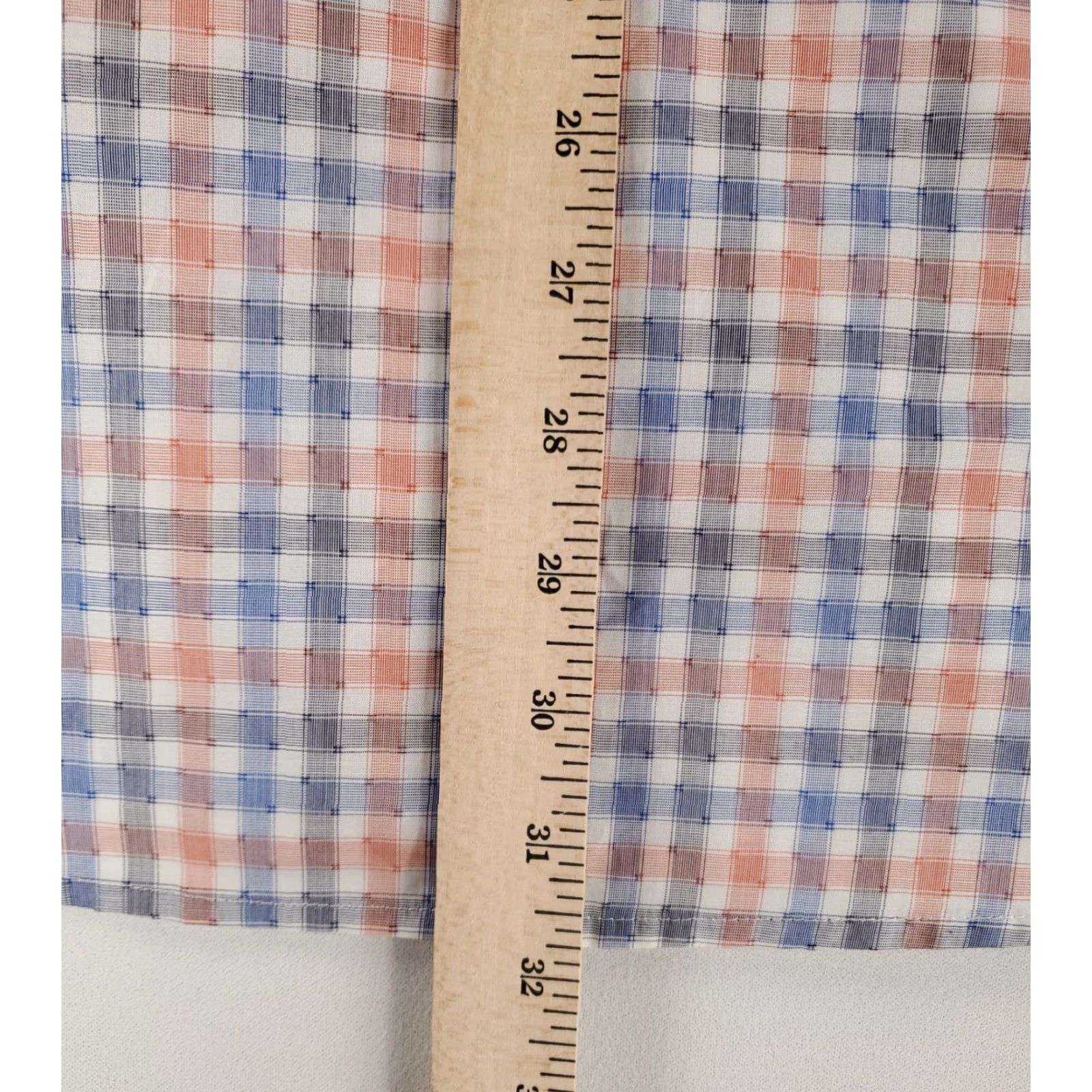 Robert Graham Robert Graham Button-Up Shirt Mens 2XL Multicolor Pastel Blue Pink White Check Plaid Long Sleeve Size US XXL / EU 58 / 5 - 7 Thumbnail
