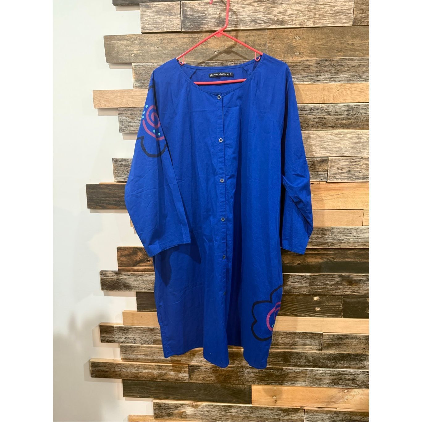 Guru Gudrun Sjoden oversized boho lagenlook dress size XL Size XL / US 12-14 / IT 48-50 - 1 Thumbnail