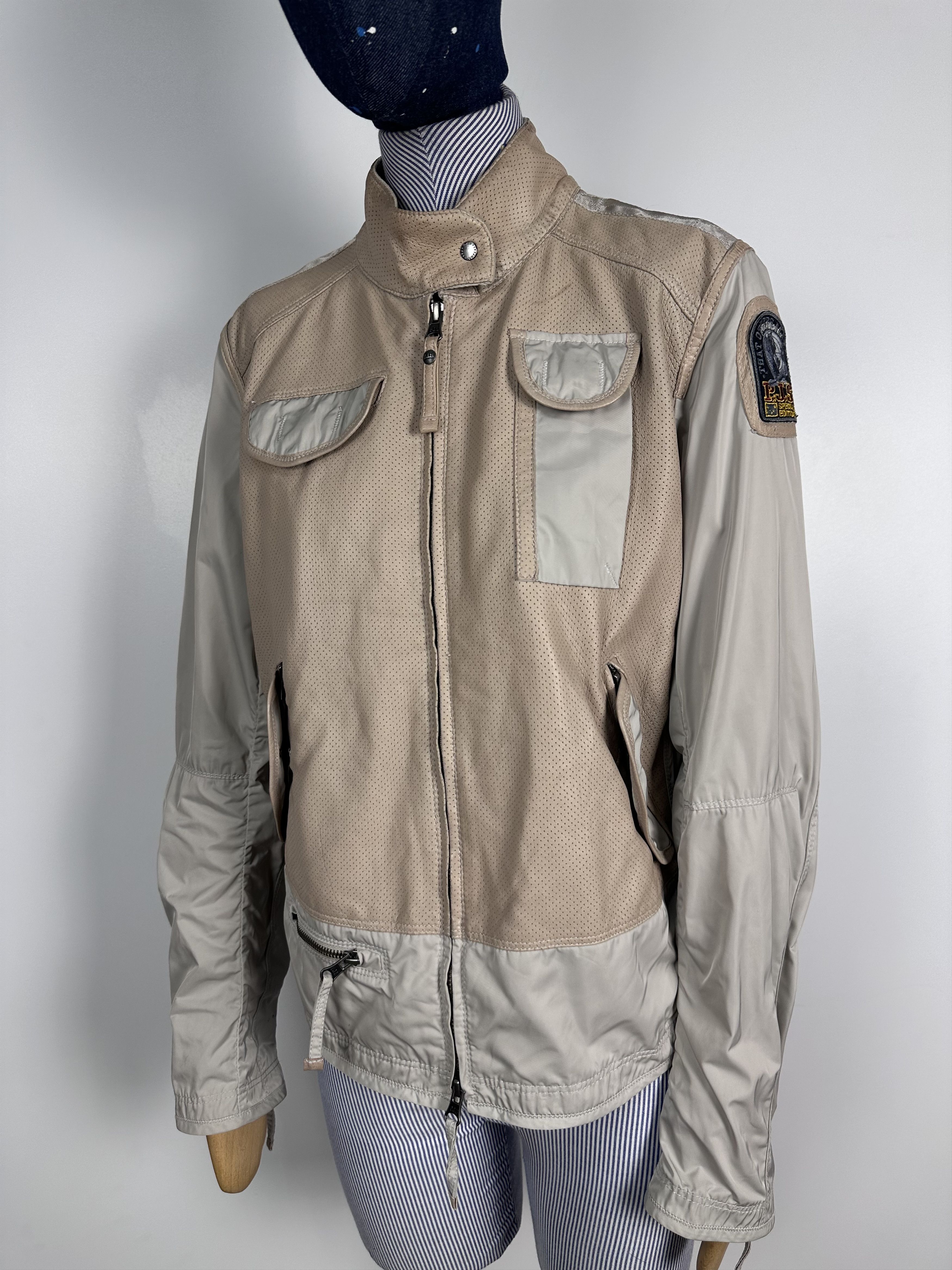 Parajumpers Parajumpers Special Edition Perforated Lamb Leather Hylon Size M / US 6-8 / IT 42-44 - 1 Thumbnail