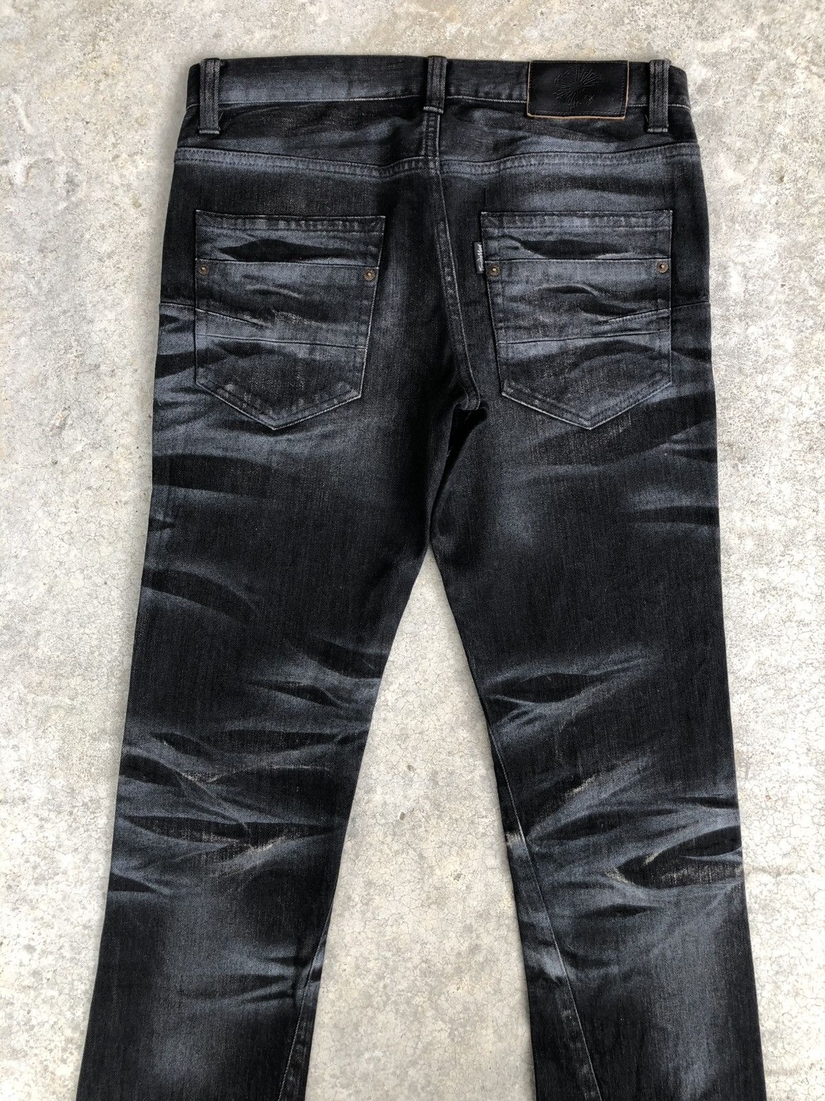 Tornado Mart Japanese Tornado Mart Flared Jeans Distressed Jeans Size US 32 / EU 48 - 8 Thumbnail