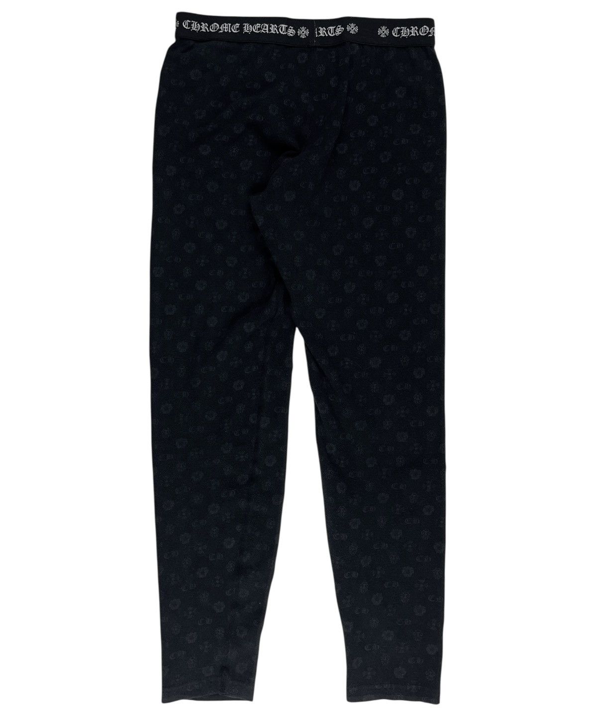 Chrome Hearts Chrome Hearts Monogram Fleur Cross Dagger Logo Leggings Size 26" / US 2 / IT 38 - 2 Thumbnail