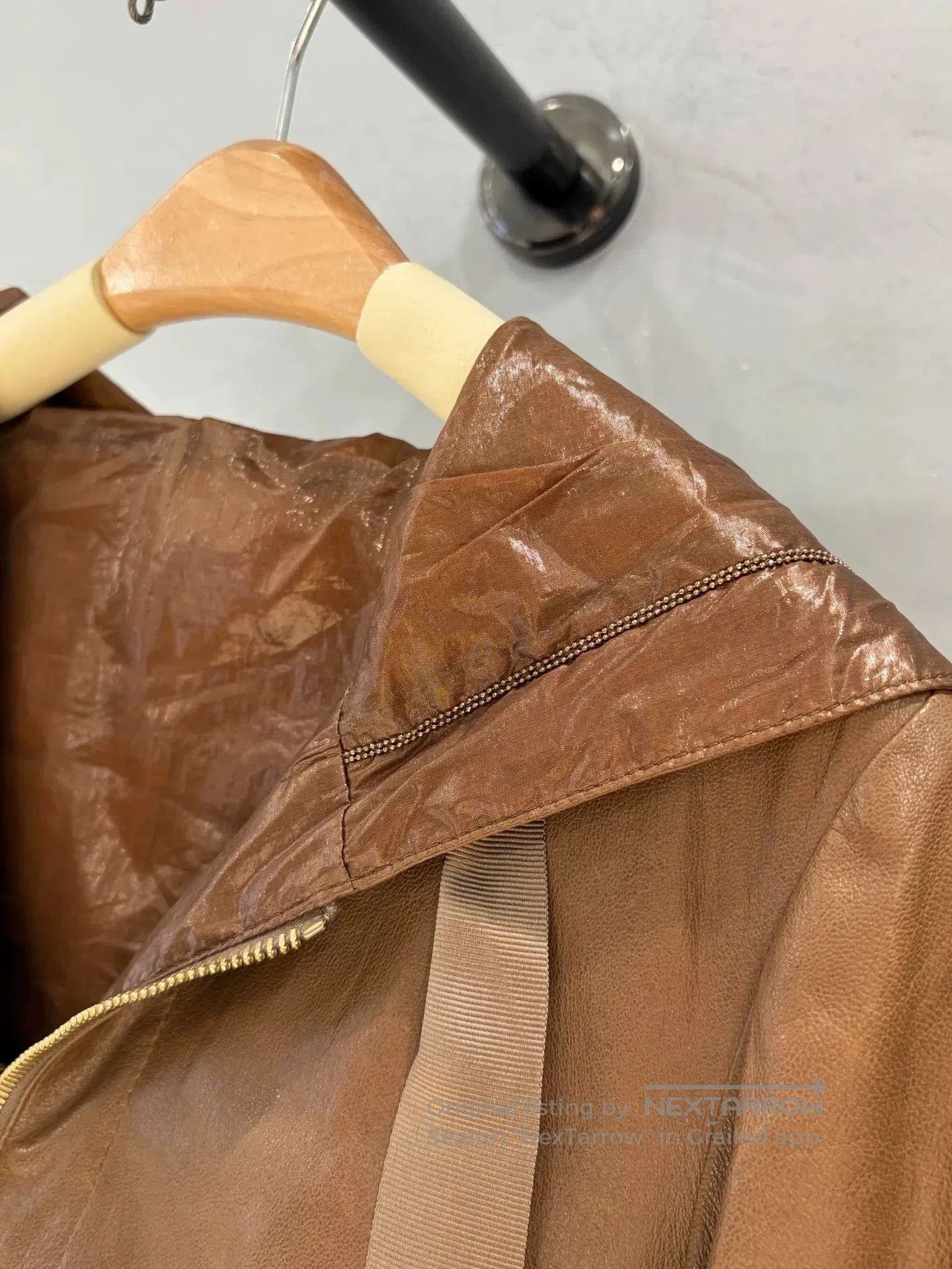Brunello Cucinelli BC High-End Studded Hood Leather Jacket. Size US S / EU 44-46 / 1 - 3 Thumbnail