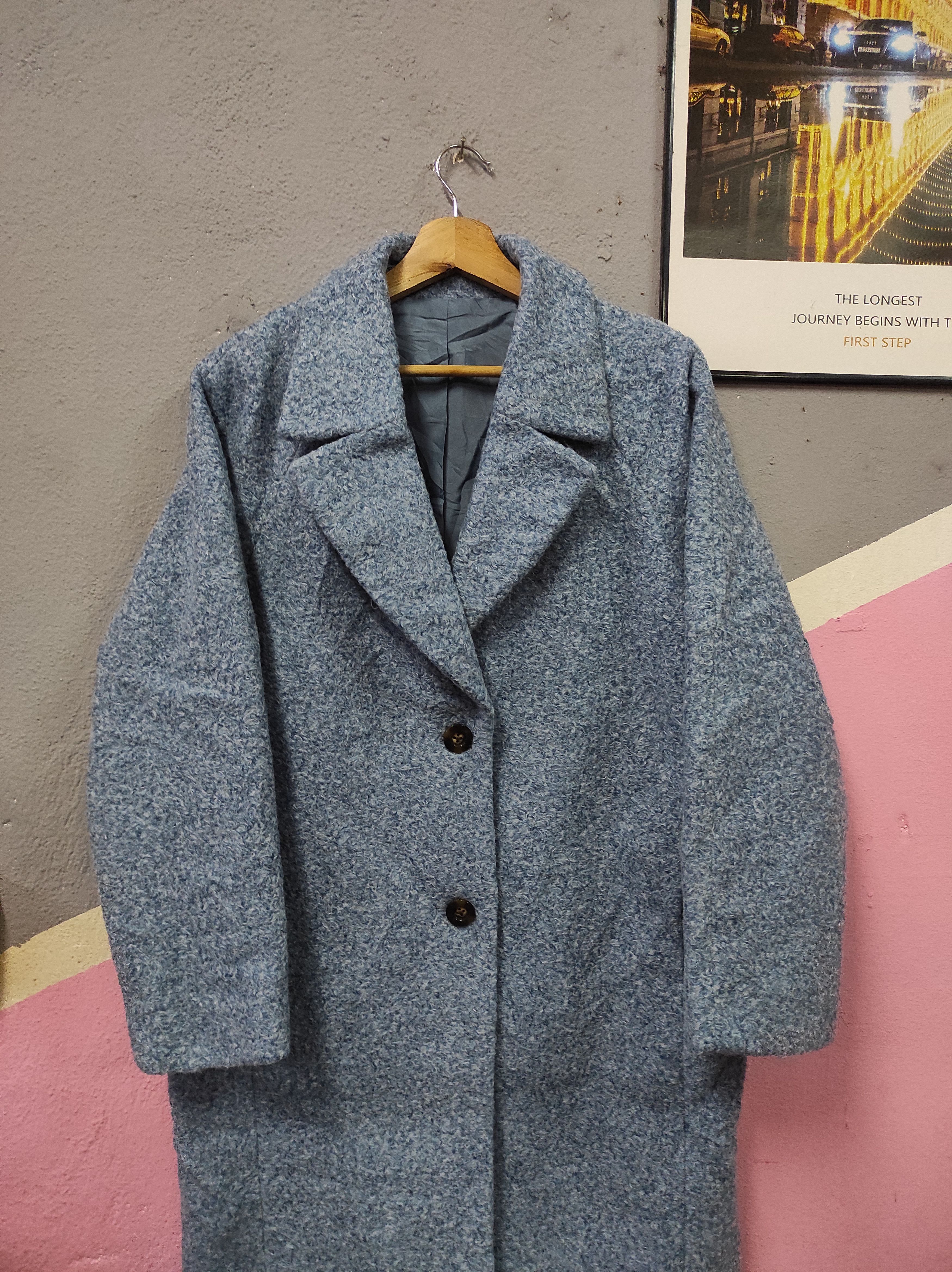 GU × Uniqlo GU WOOL HEAVY OVERCOAT LONG JACKET Size S / US 4 / IT 40 - 3 Thumbnail