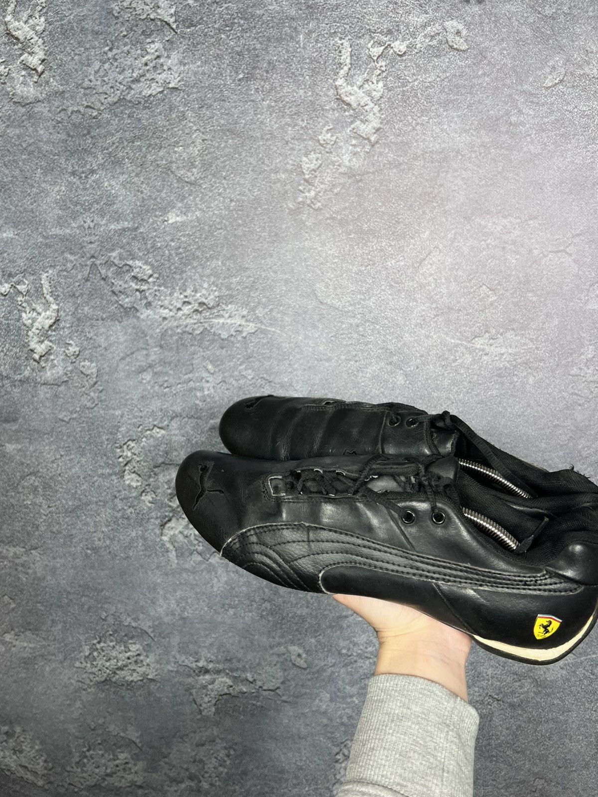 Puma Vintage Puma Ferrari Speed Cat F1 Low Leather Shoes Sneakers Size US 11 / EU 44 - 10 Thumbnail