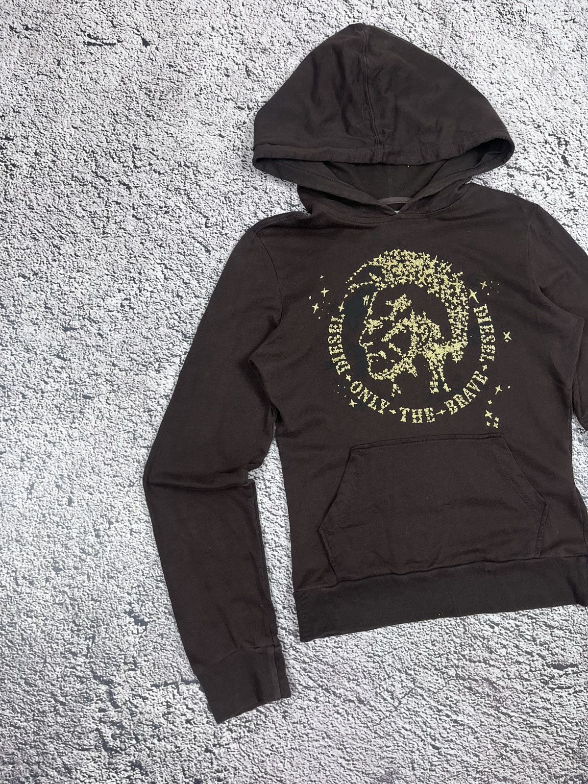 Diesel Diesel Only The Brave Mohawk Star Logo Hoodie Black Size M Size M / US 6-8 / IT 42-44 - 2 Thumbnail