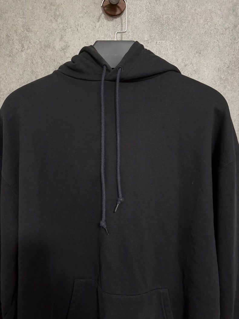 Balenciaga Balenciaga Hoodie Hoodie back monogrammed logo loose black Size US XS / EU 42 / 0 - 4 Thumbnail