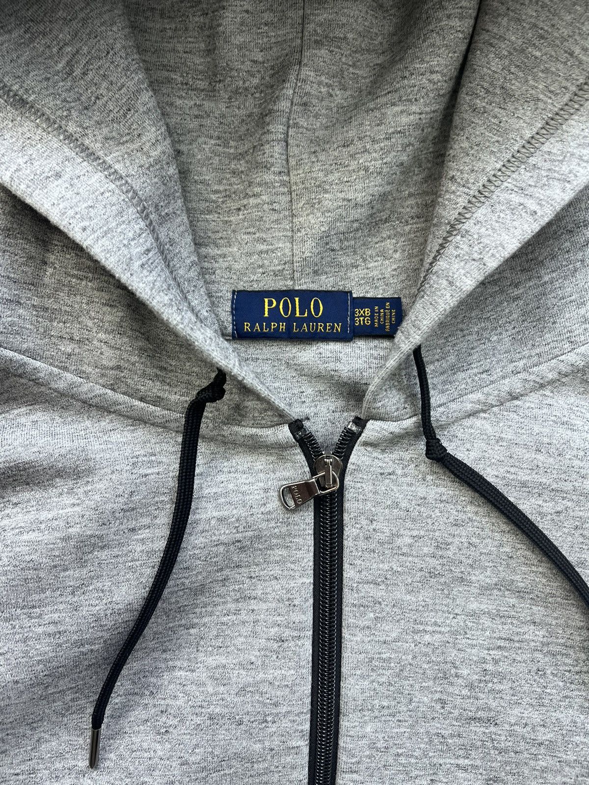 Polo Ralph Lauren × Vintage VINTAGE Y2K Embroidered Logo Full Zip Hoodie Size US XXL / EU 58 / 5 - 5 Thumbnail