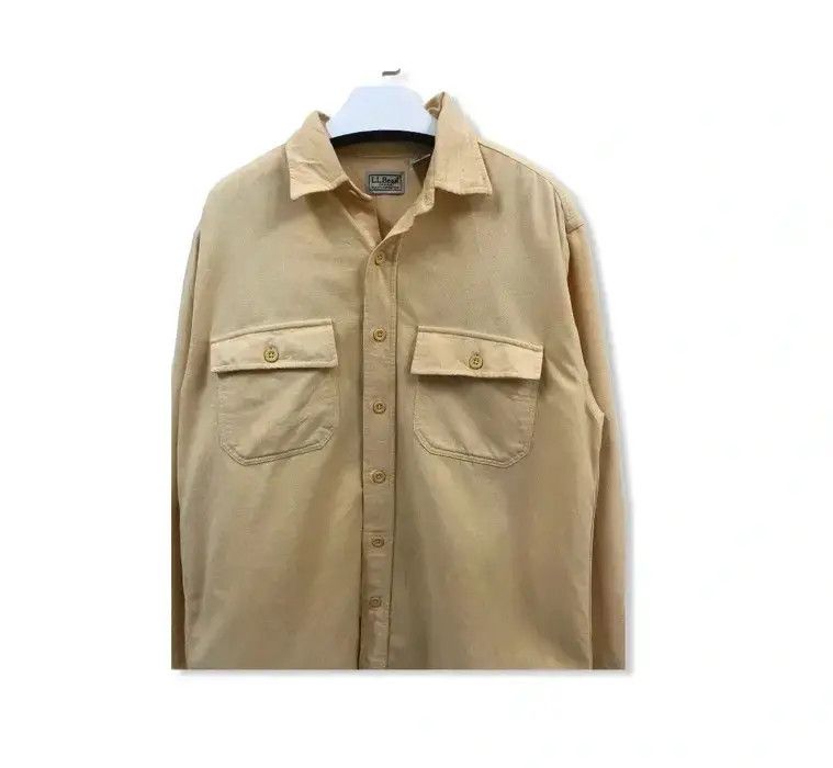 L.L. Bean Vintage LL.Bean Double Pocket Button Up Shirt Size US M / EU 48-50 / 2 - 2 Thumbnail