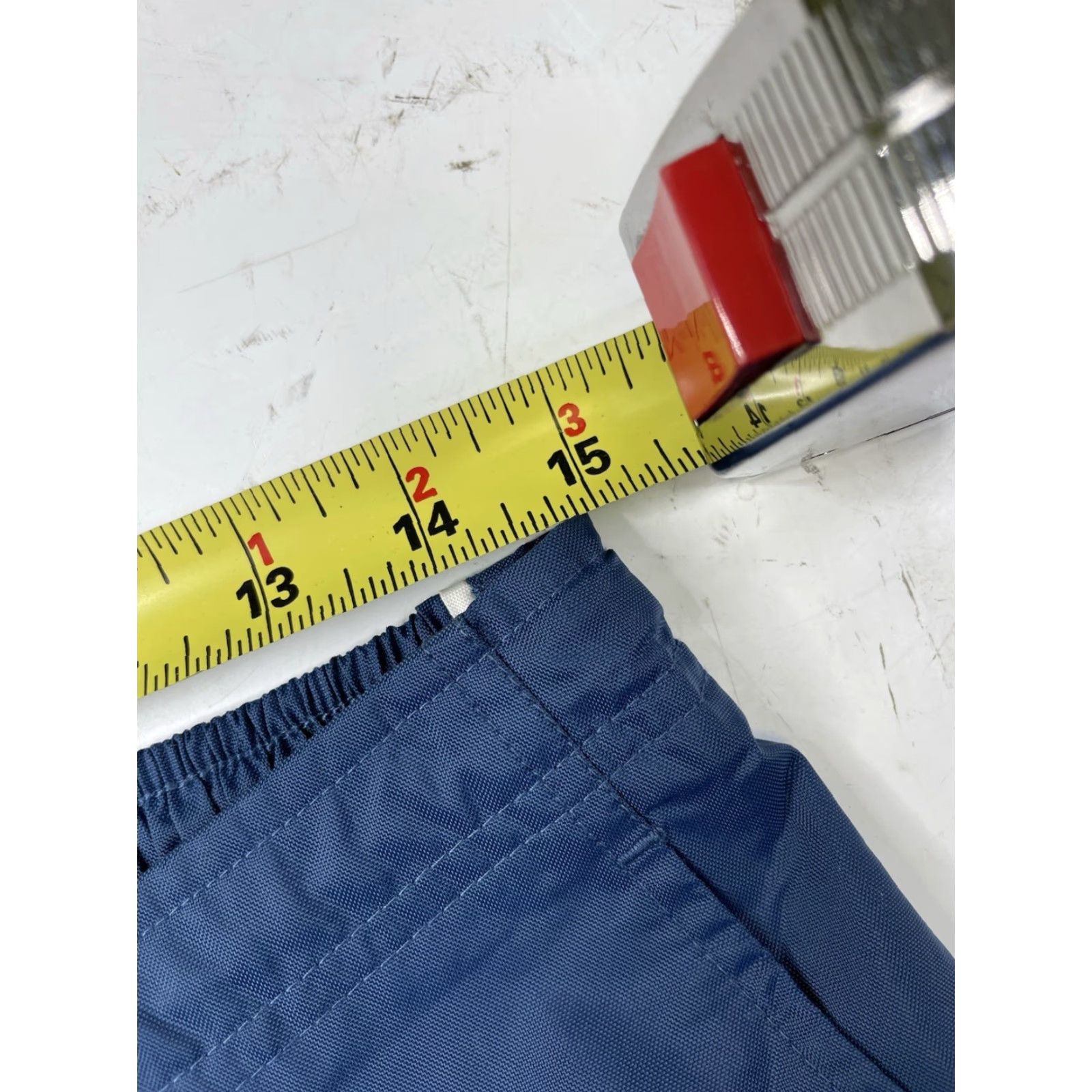 Nike VINTAGE Nike Womens M Blue Track Windbreaker Nylon Ankle Zip Pants 90s Y2K Activewear Casual Sports Accessories Womens Size 32" / US 10 / IT 46 - 7 Thumbnail