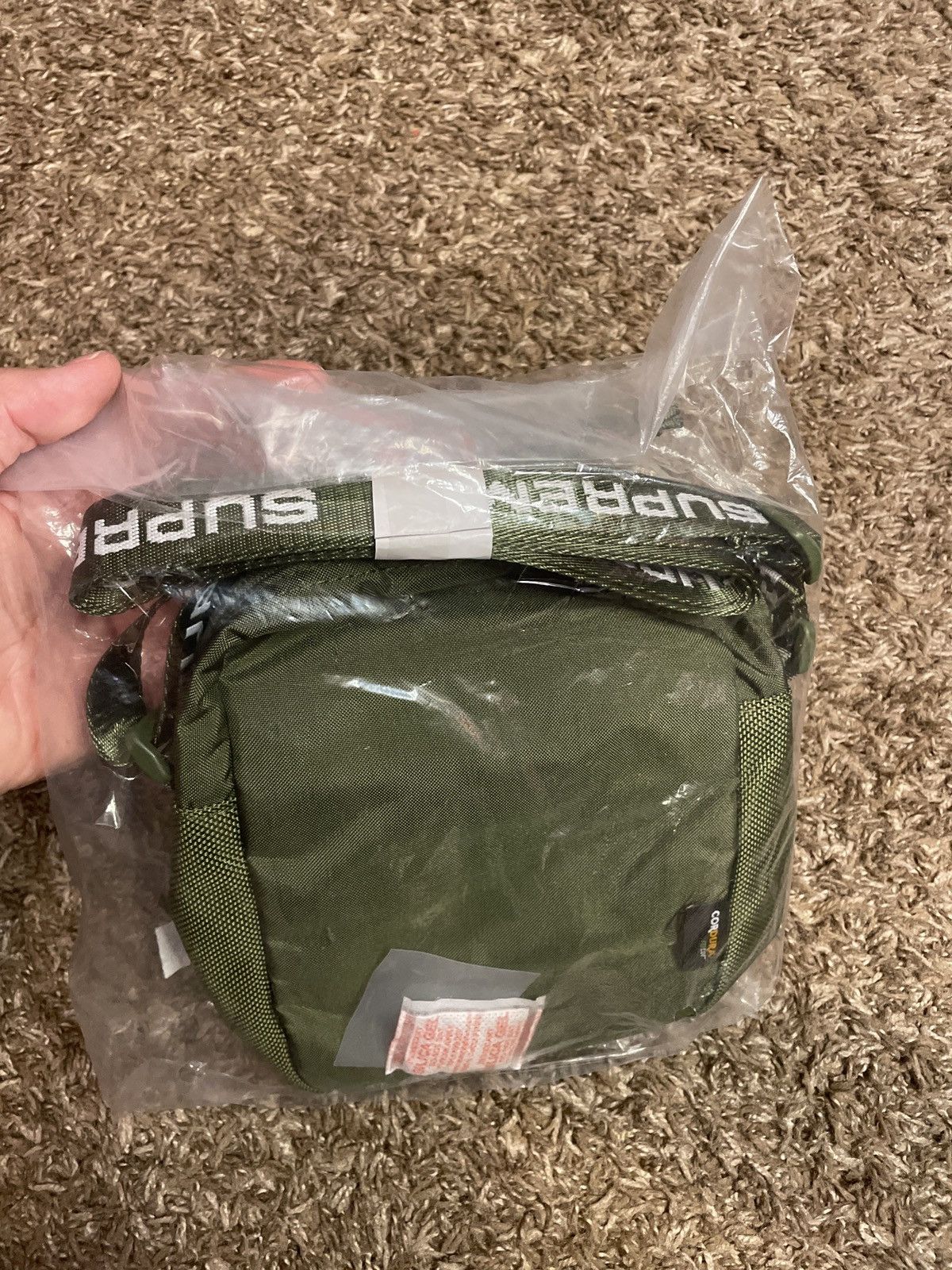 Supreme Supreme Shoulder Bag Olive | Grailed