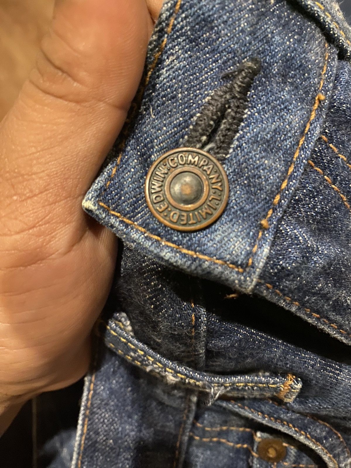 Flare jeans Edwin distressed vintage crazy wash Boot Cut