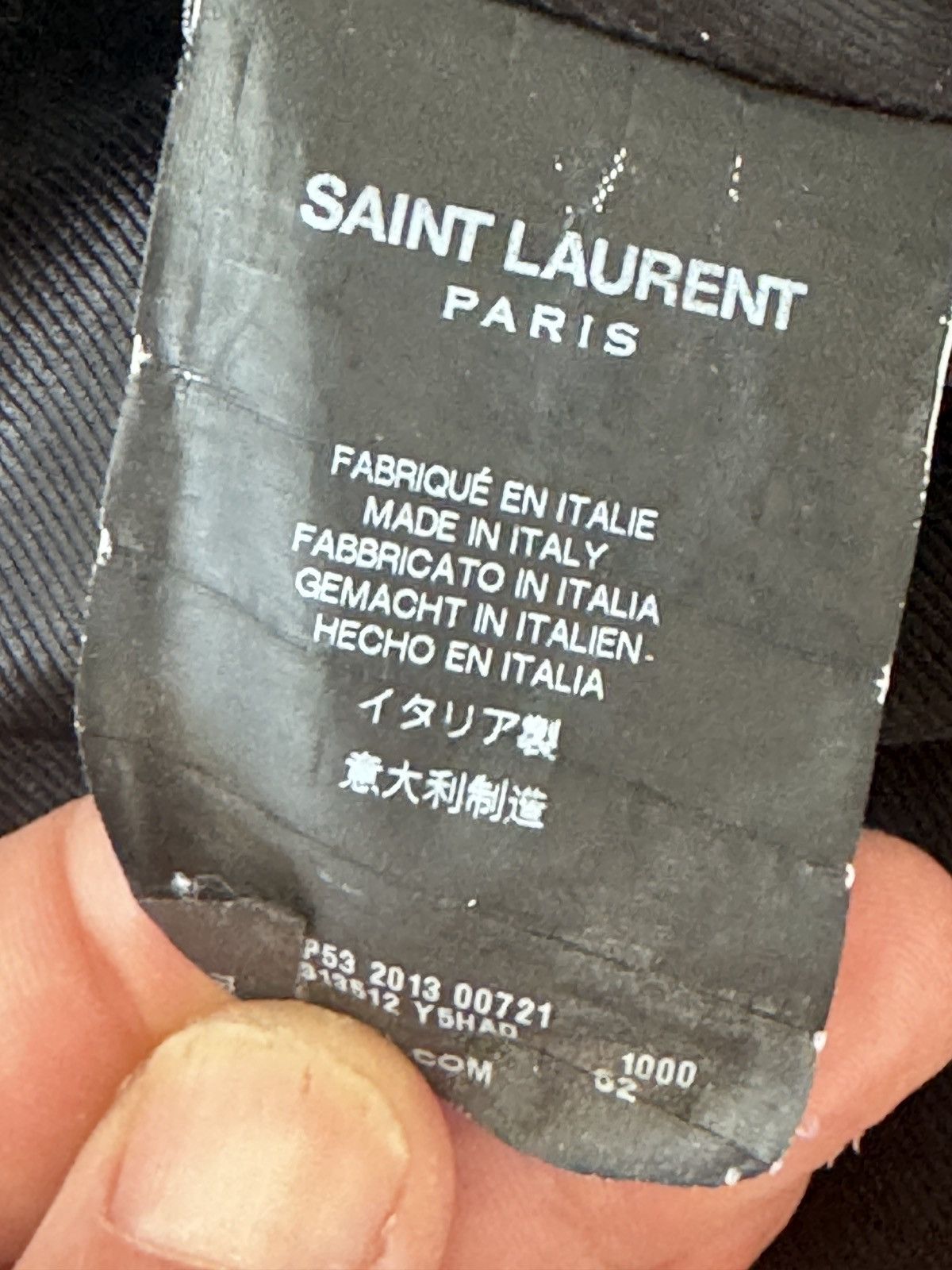 Saint Laurent Paris Saint Laurent Paris leather bomber Size US M / EU 48-50 / 2 - 8 Thumbnail