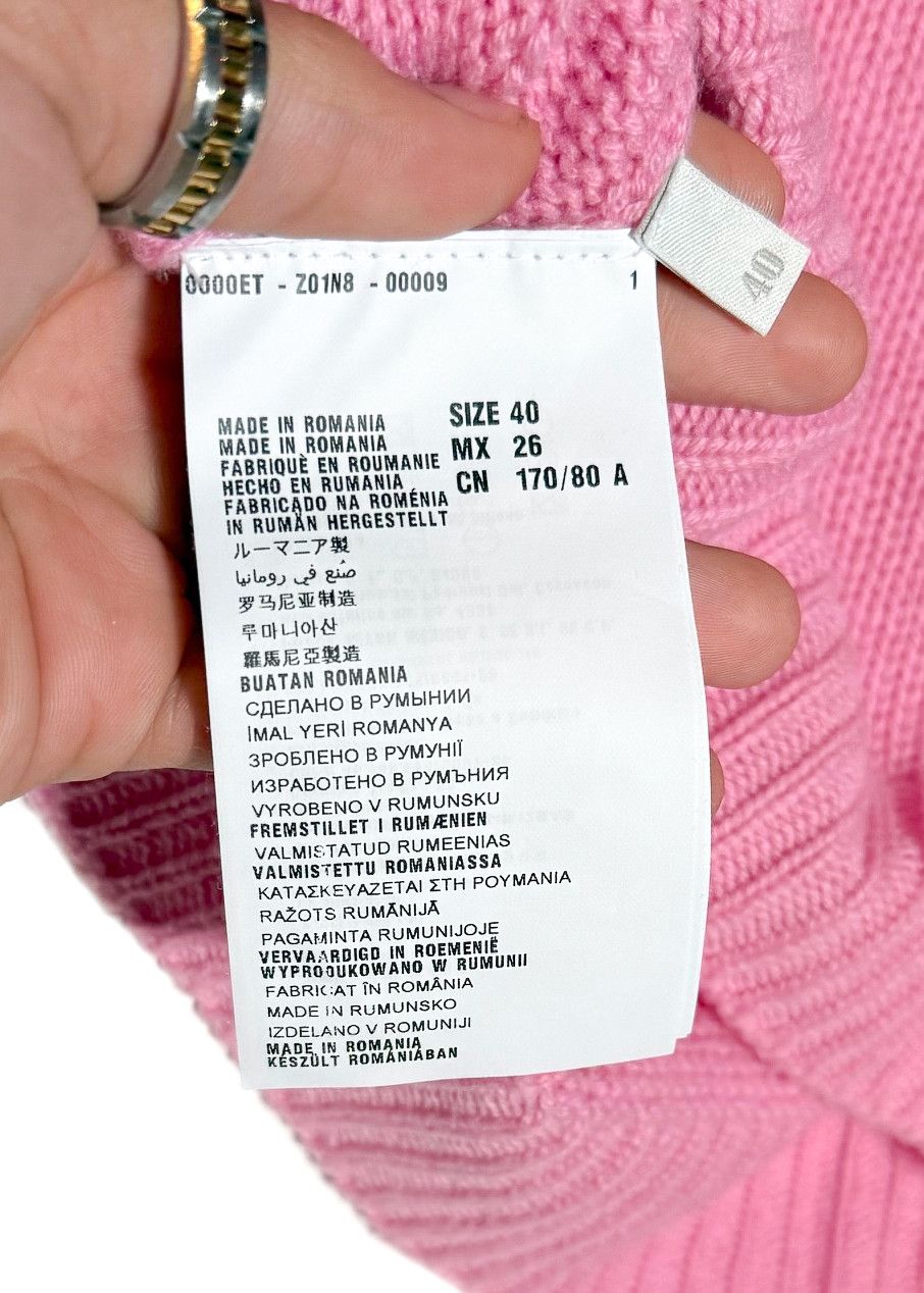 Miu Miu Miu Miu Bubblegum Pink Cropped Cashmere Sweater Size S / US 4 / IT 40 - 5 Thumbnail
