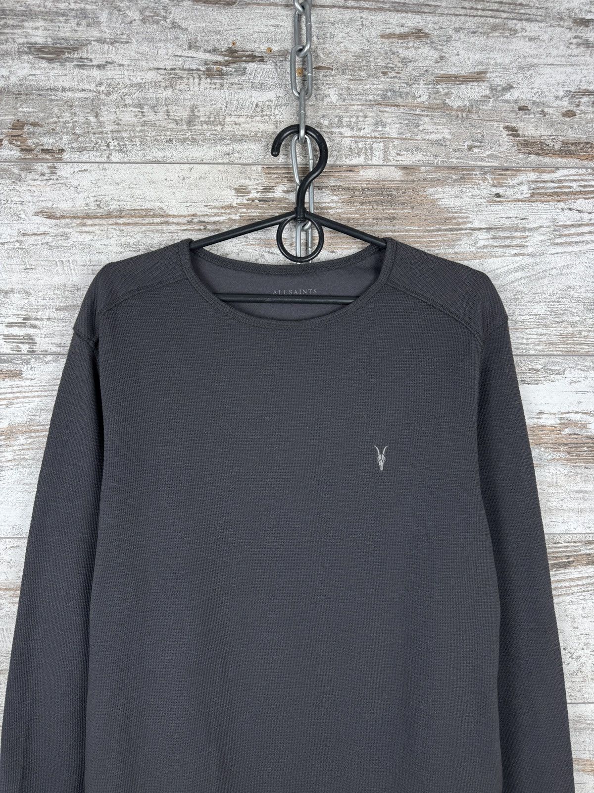 Allsaints Mens Allsaints clash ls crew long-sleeve T-shirt sweatshirt Size US M / EU 48-50 / 2 - 3 Thumbnail
