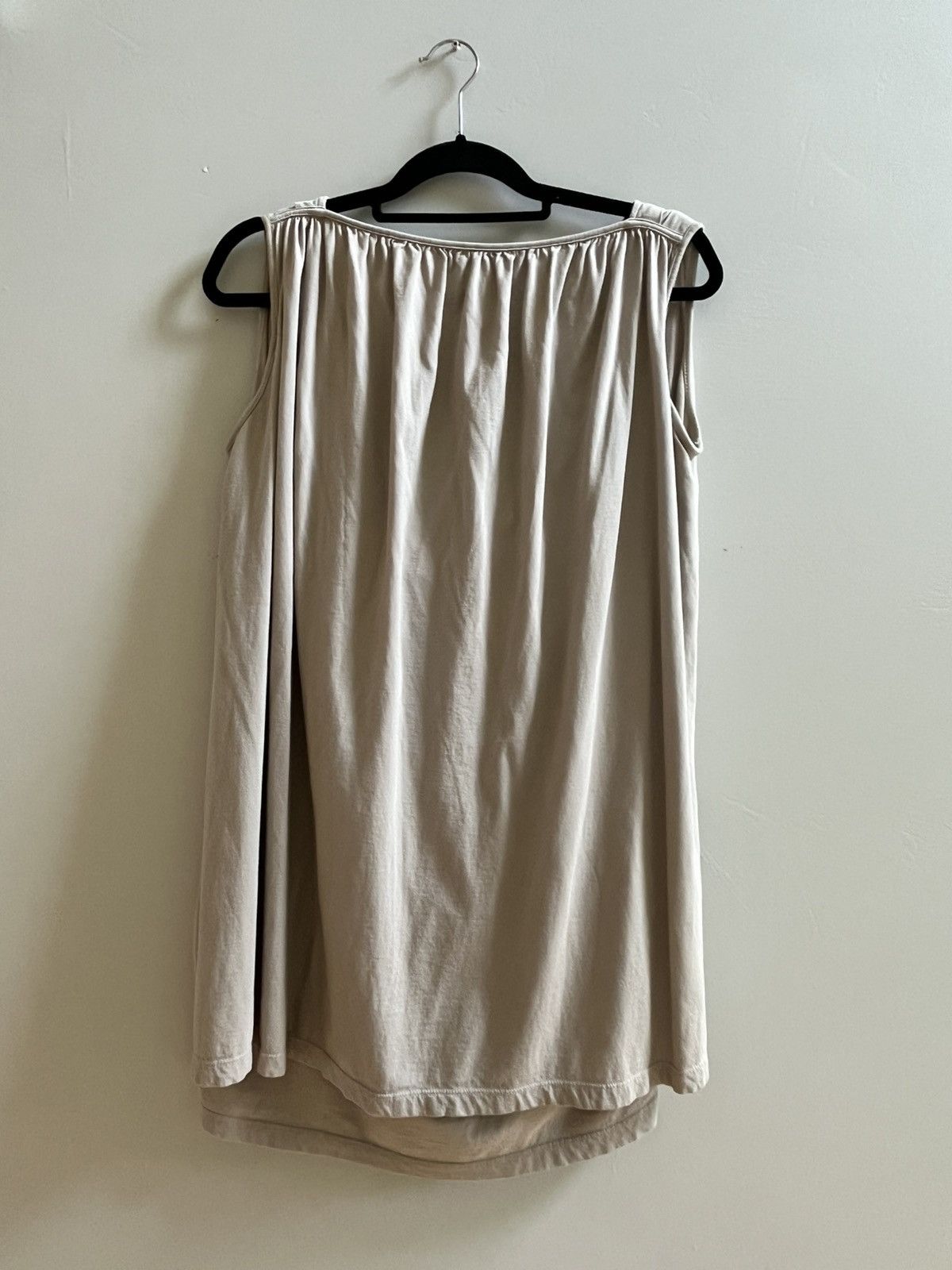 Rick Owens Drkshdw Rick Owens DRKSHDW cape tank tunic in Pearl, size M Size M / US 6-8 / IT 42-44 - 3 Thumbnail