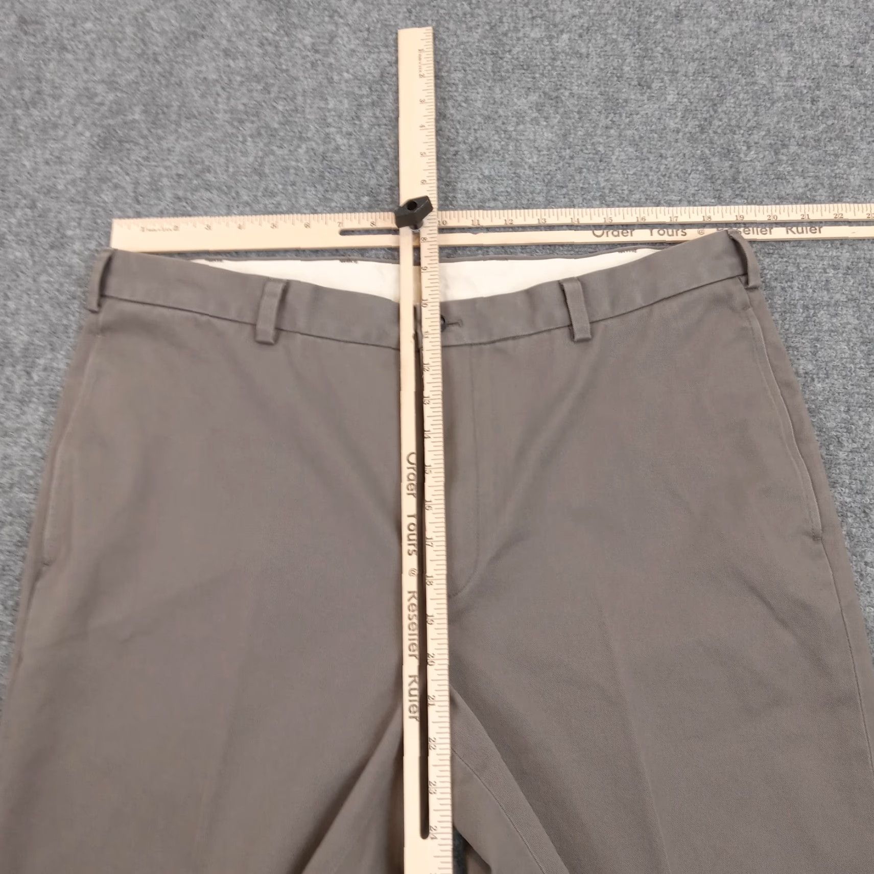 Brooks Brothers Brooks Brothers Mens Pants 38x34 Extra Large Brown Chino Clark Straight Leg Size US 38 / EU 54 - 4 Thumbnail