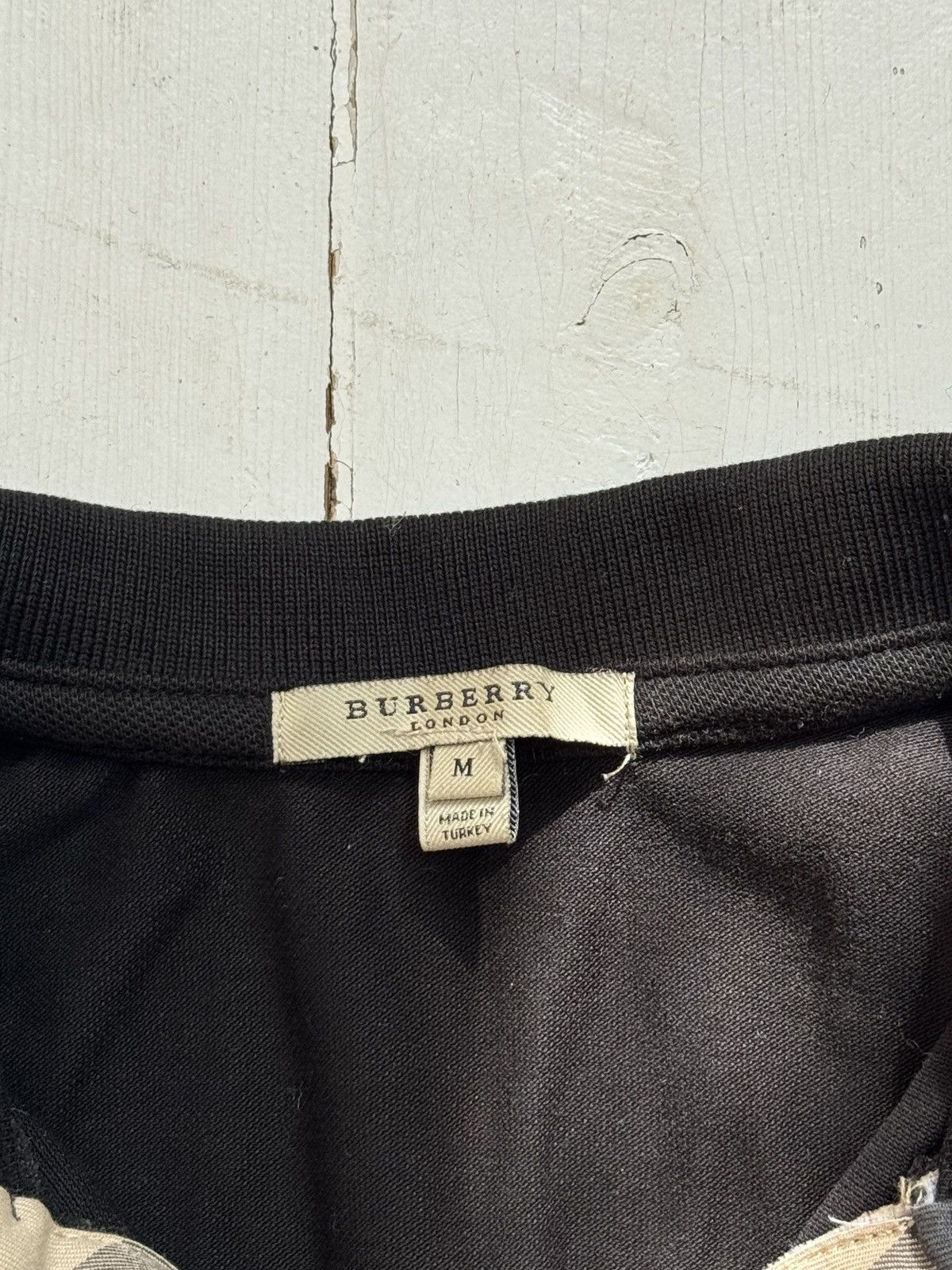 Burberry VINTAGE BURBERRY 2000s POLO 3/4 LONG SLEEVE Size M / US 6-8 / IT 42-44 - 6 Thumbnail