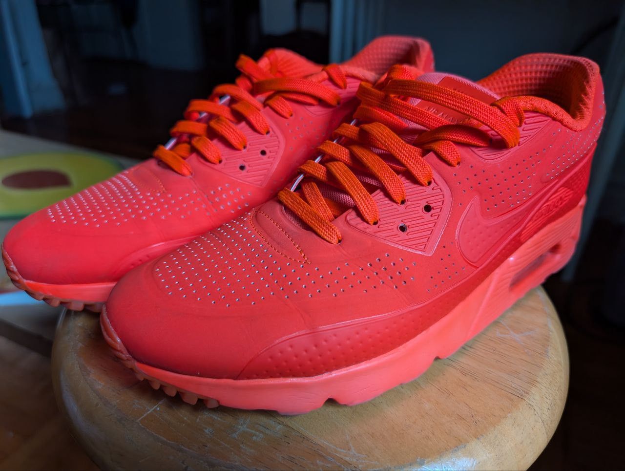 Nike Airmax 90 Ultra Moire Bright Crimson Size US 11 / EU 44 - 1 Thumbnail