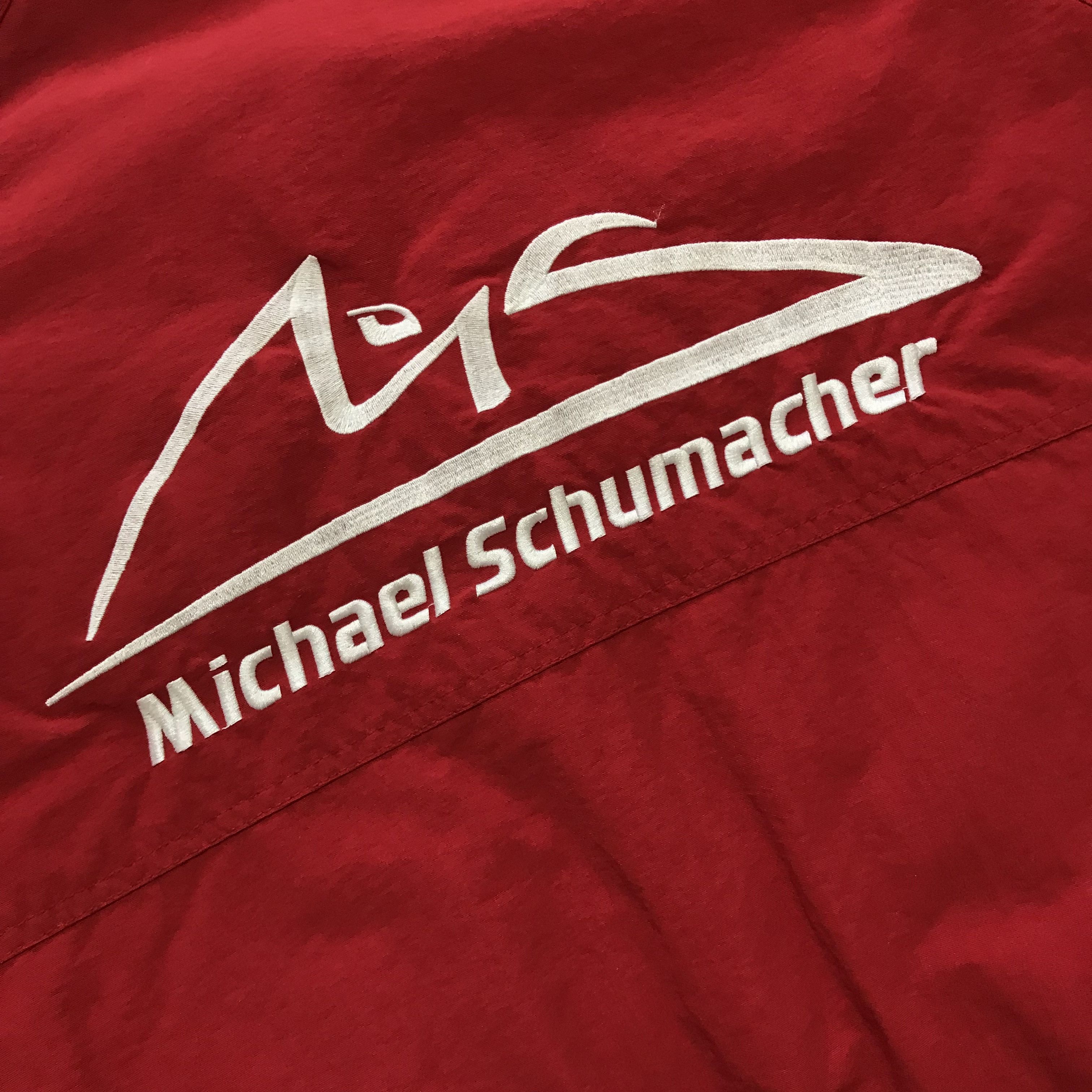 Formula 1 MICHAEL SCHUMACHER F1 Vintage Bomber Jacket 90s Rare Ferrari Size US L / EU 52-54 / 3 - 5 Thumbnail