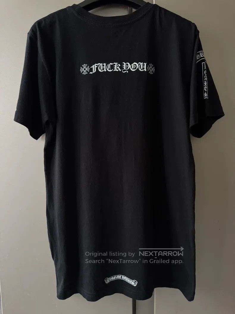 Chrome Hearts CHROME HEARTS Black Sanskrit back swear word 'love you' sh Size US M / EU 48-50 / 2 - 1 Thumbnail
