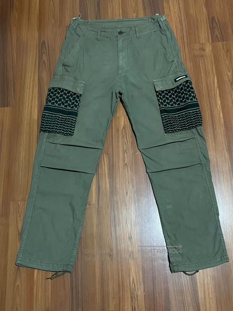 Neighborhood Neighborhood size M 20AW 20SS Big Pocket Patchwork Militar Size US 27 - 1 Thumbnail