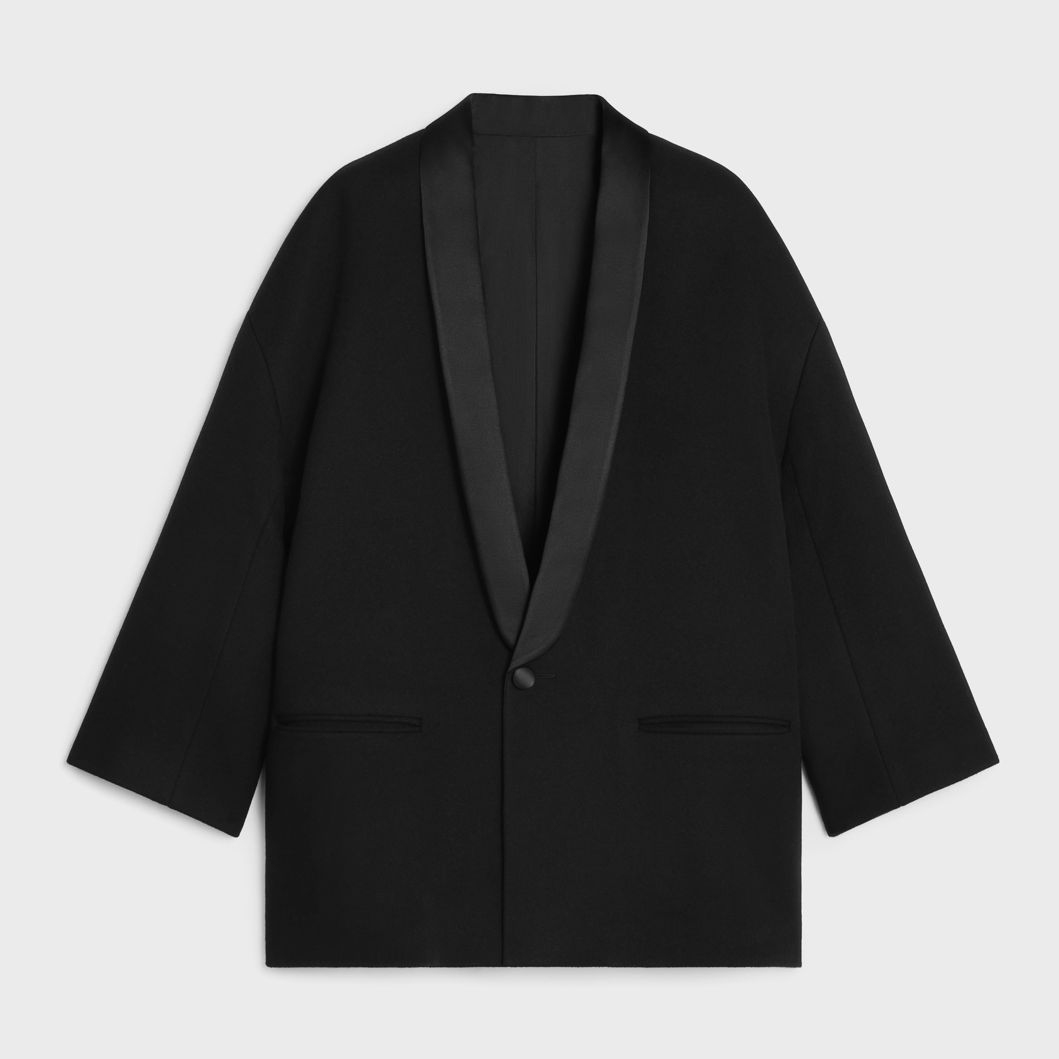 Celine egg tux coat in double face cashmere Size S / US 4 / IT 40 - 1 Thumbnail