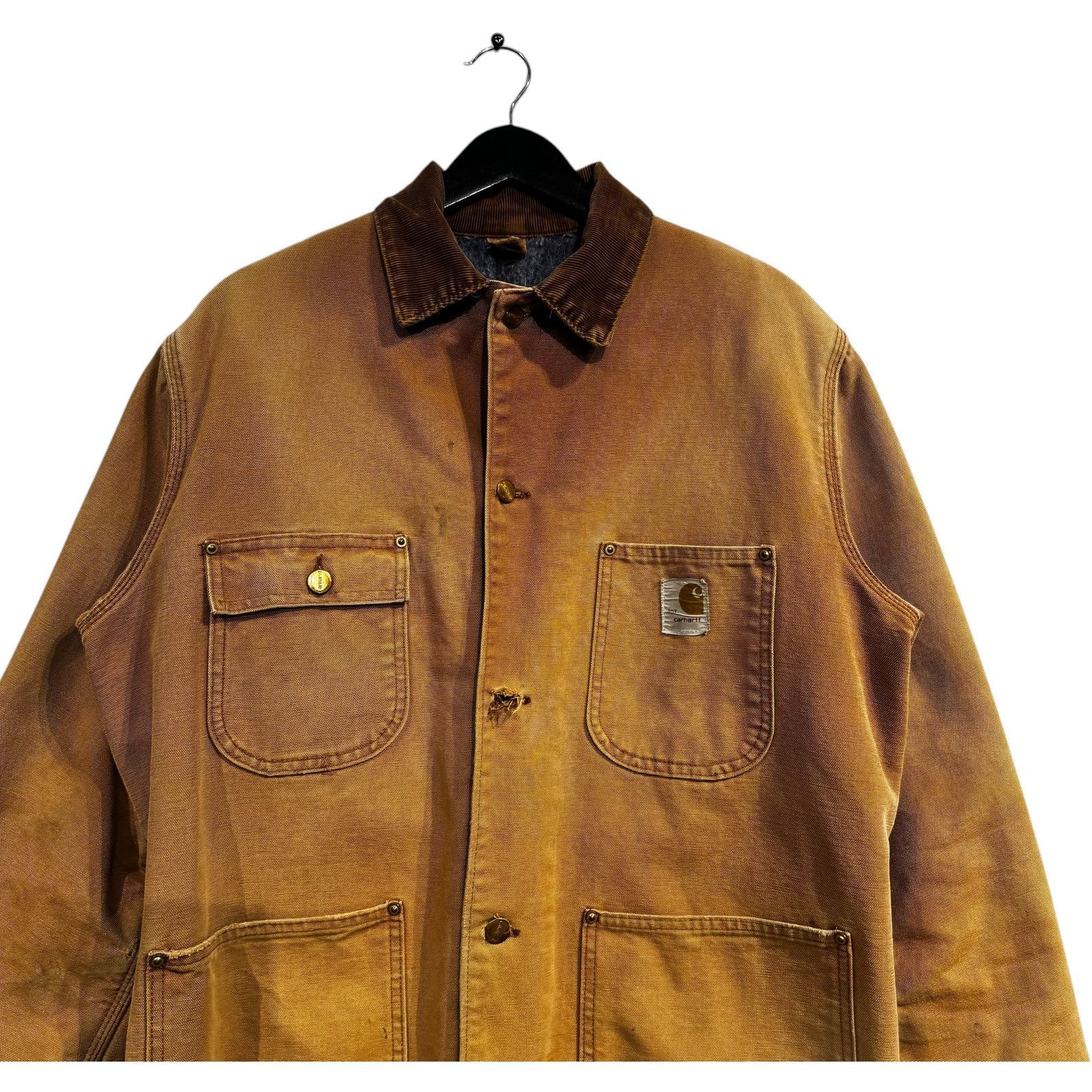 Carhartt Vintage Carhartt Workwear Barn Chore Jacket Men's L Size US L / EU 52-54 / 3 - 2 Thumbnail