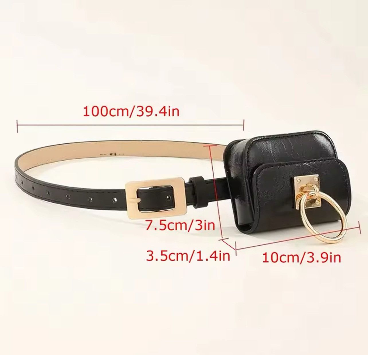 Japanese Brand × Vintage Y2K Vintage Belt Bag Gothic Size ONE SIZE - 9 Thumbnail