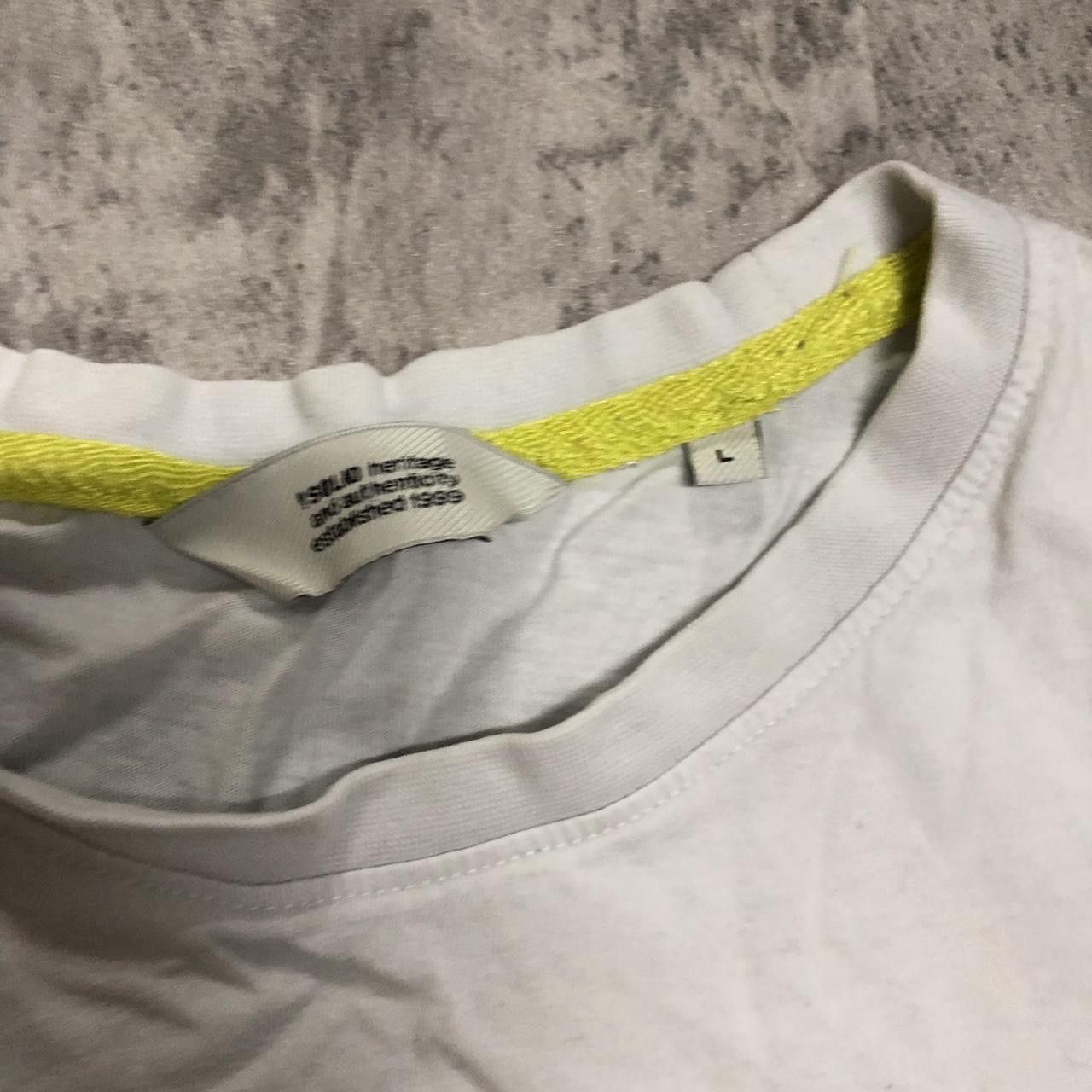 Other White and yellow H&M streetwear t-shirt Size US L / EU 52-54 / 3 - 3 Thumbnail
