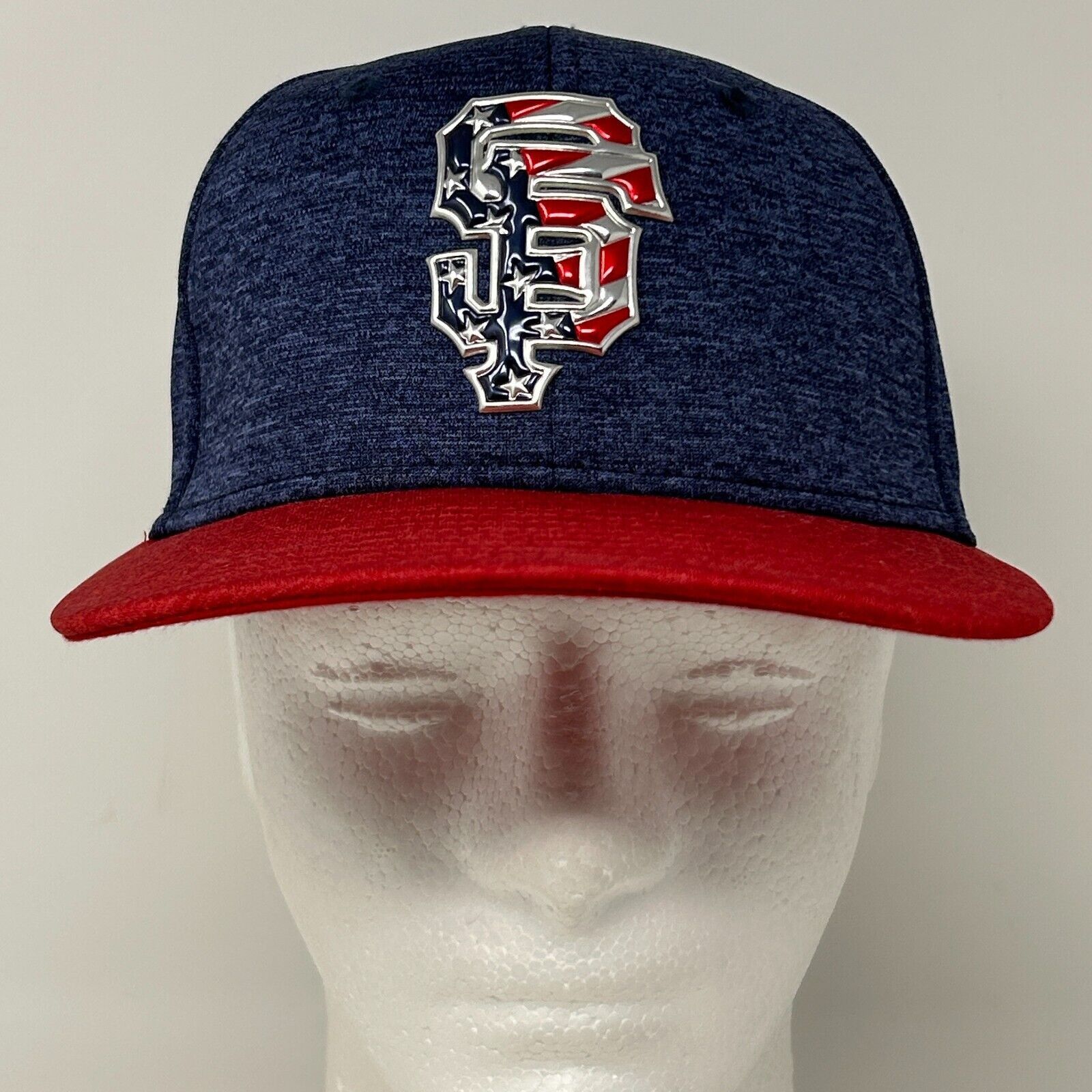 New Era San Francisco Giants Hat Baseball Cap USA American Flag 7 Size ONE SIZE - 2 Thumbnail