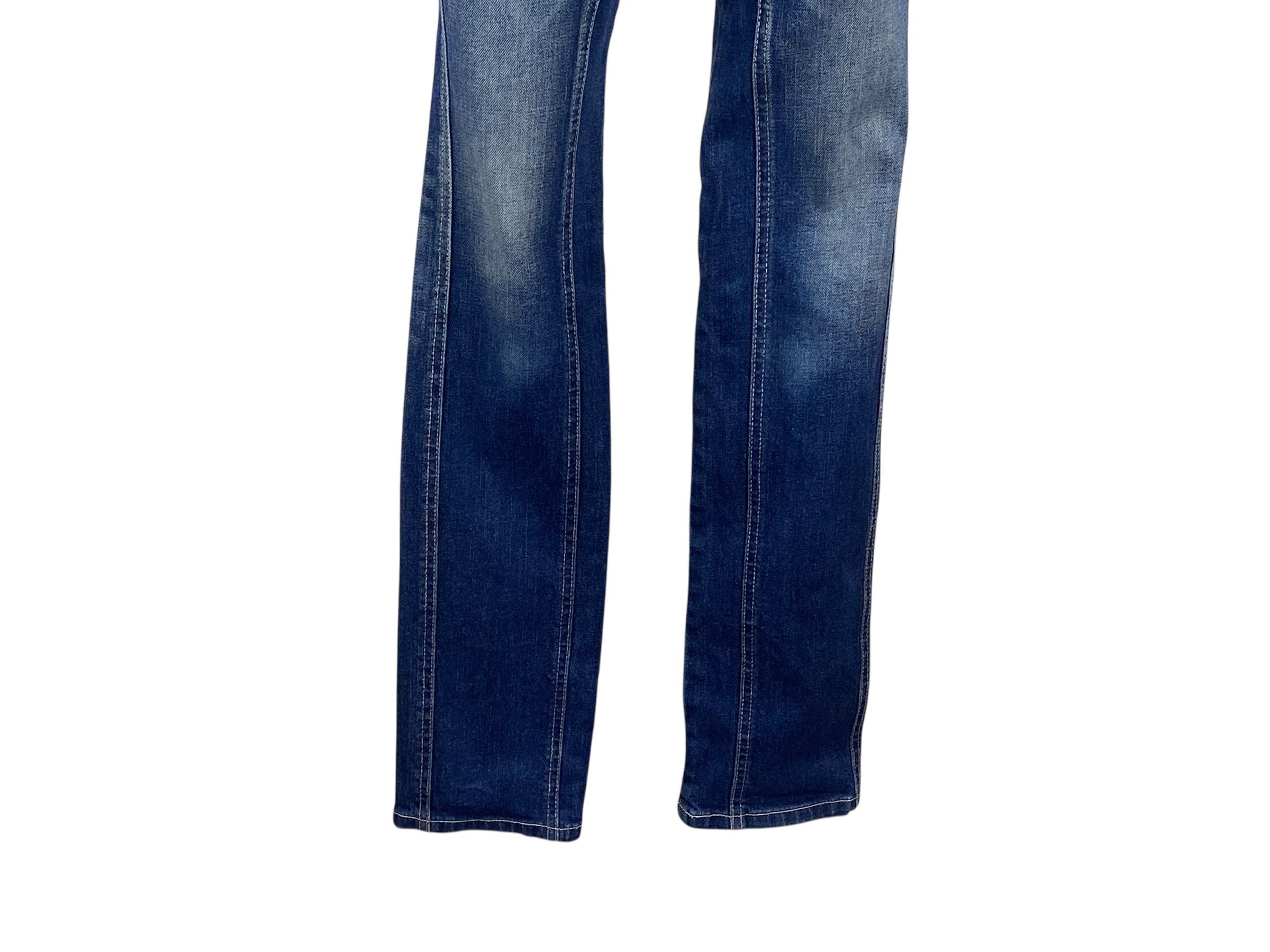 Japanese Brand Betty Smith Carpenter Pants Buckle Back Denim –Made in Japan Size 24" / US 00 / IT 34 - 5 Thumbnail